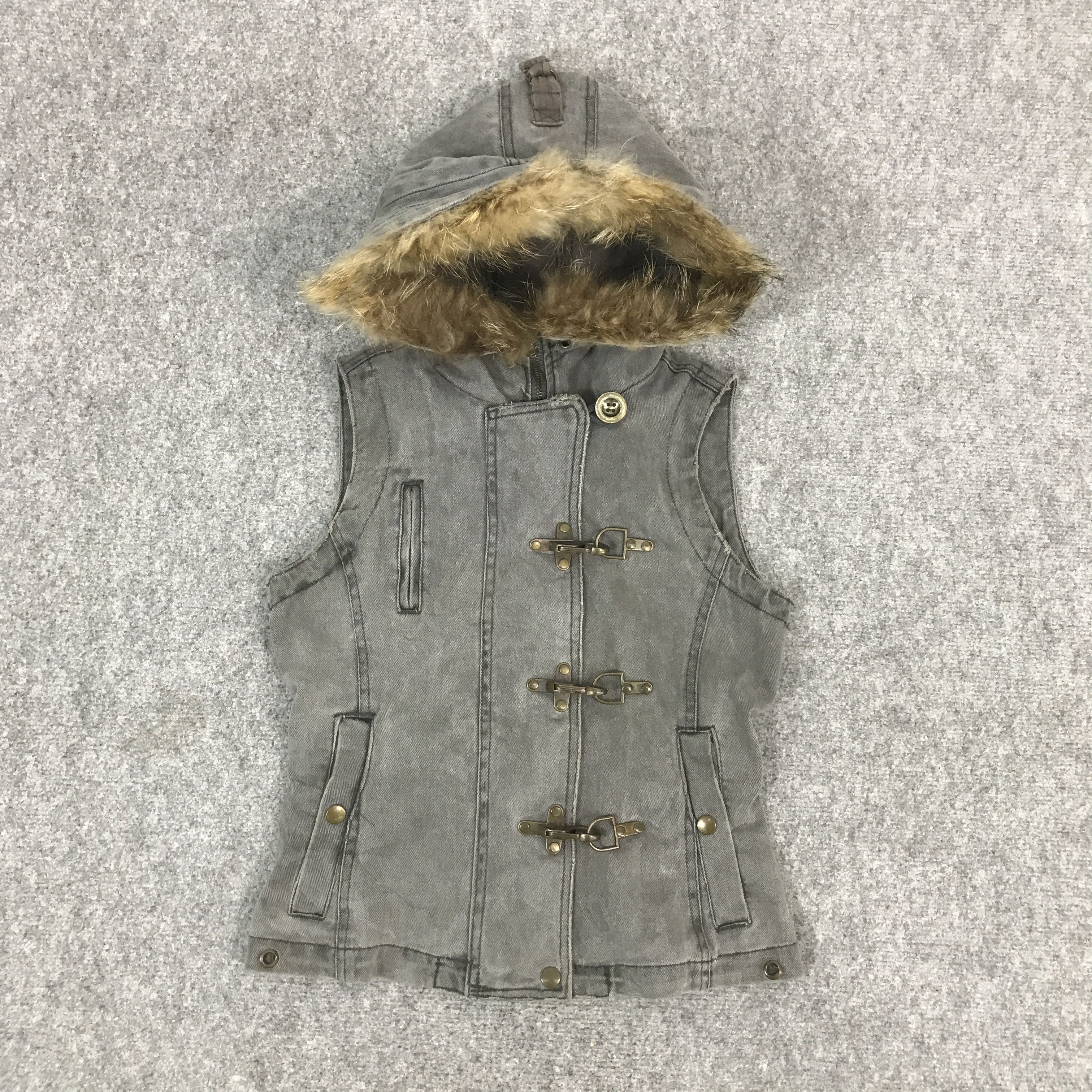 SARDNYX JAPAN FUR HOODIES VEST STYLE JACKET