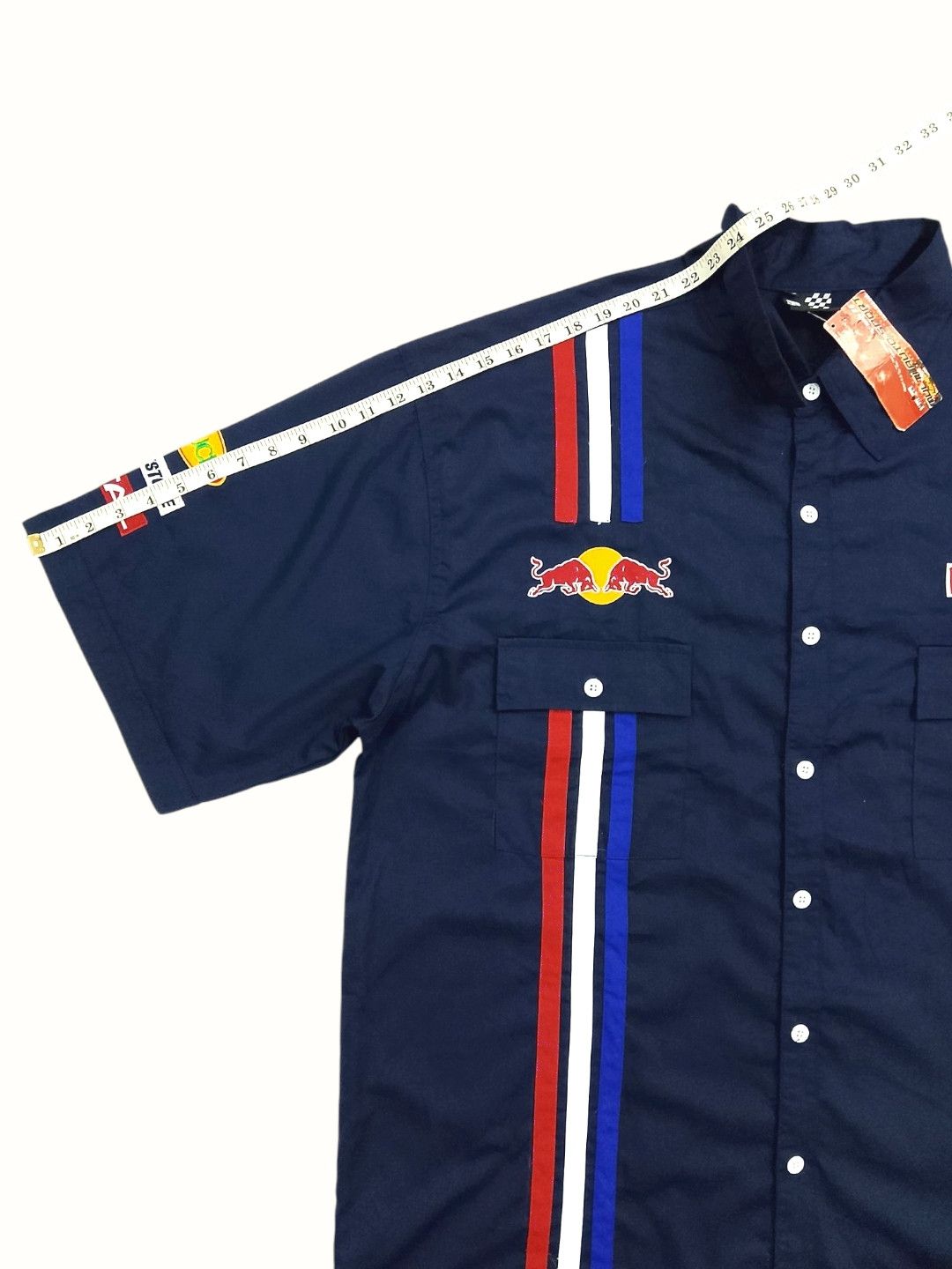 Red Bull 4XL REDBULL RACING F1 SHIRT EMBROIDERED LOGO (new with tag) Size US XXL / EU 58 / 5 - 16 Thumbnail