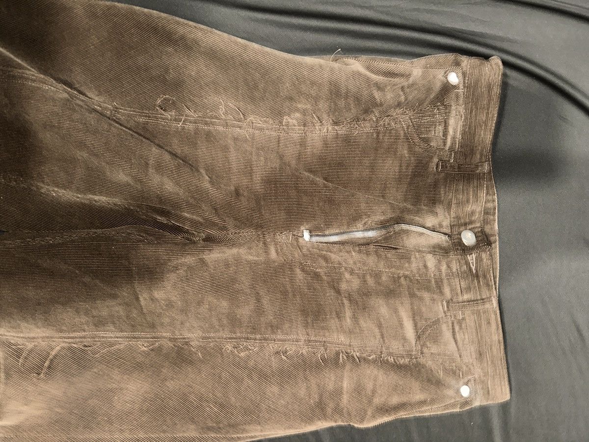 Vuja De LIAM MISDIRECTED CORDUROY JEANS IN WALNUT | Grailed
