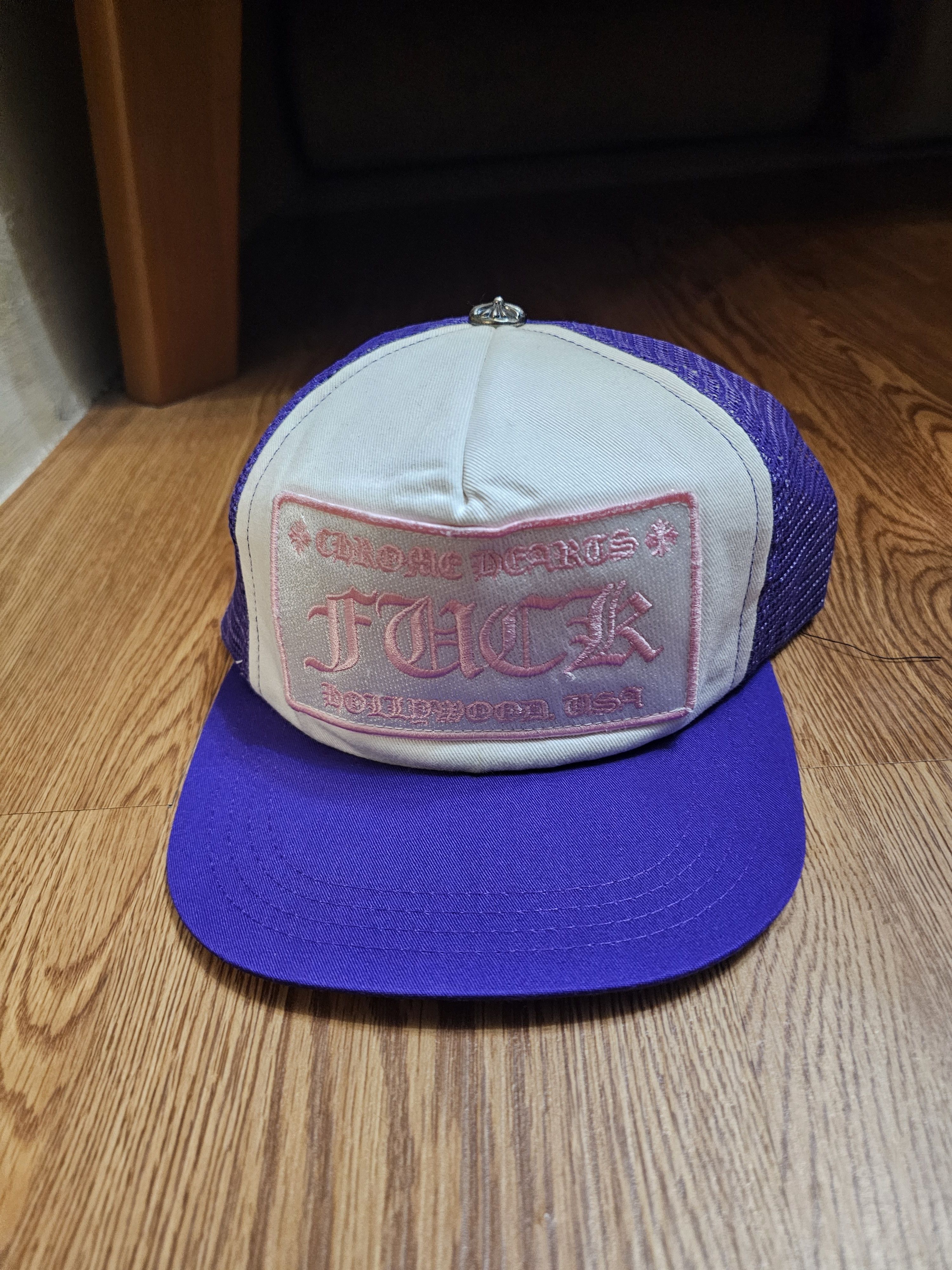 Chrome Hearts Chrome Hearts Fuck Trucker Hats | Rare Color Size ONE SIZE - 1 Thumbnail