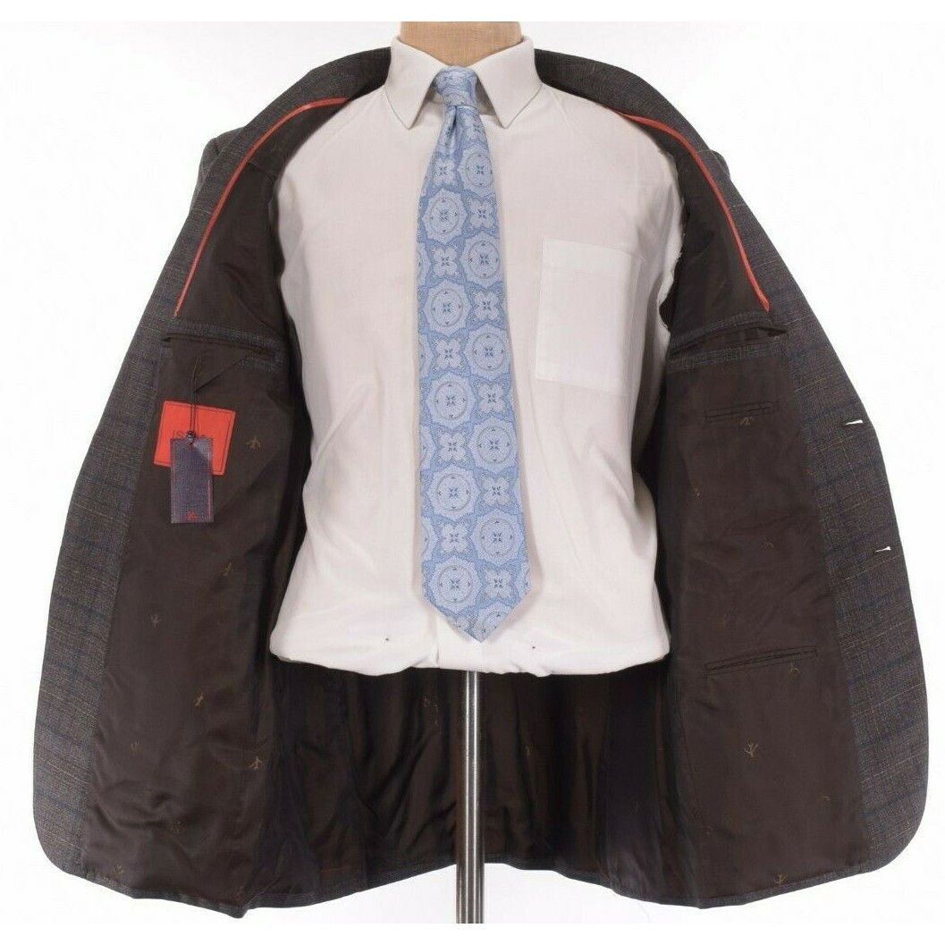 Isaia isaia Suit Size US 46 Regular in Brown Size 46R - 6 Thumbnail