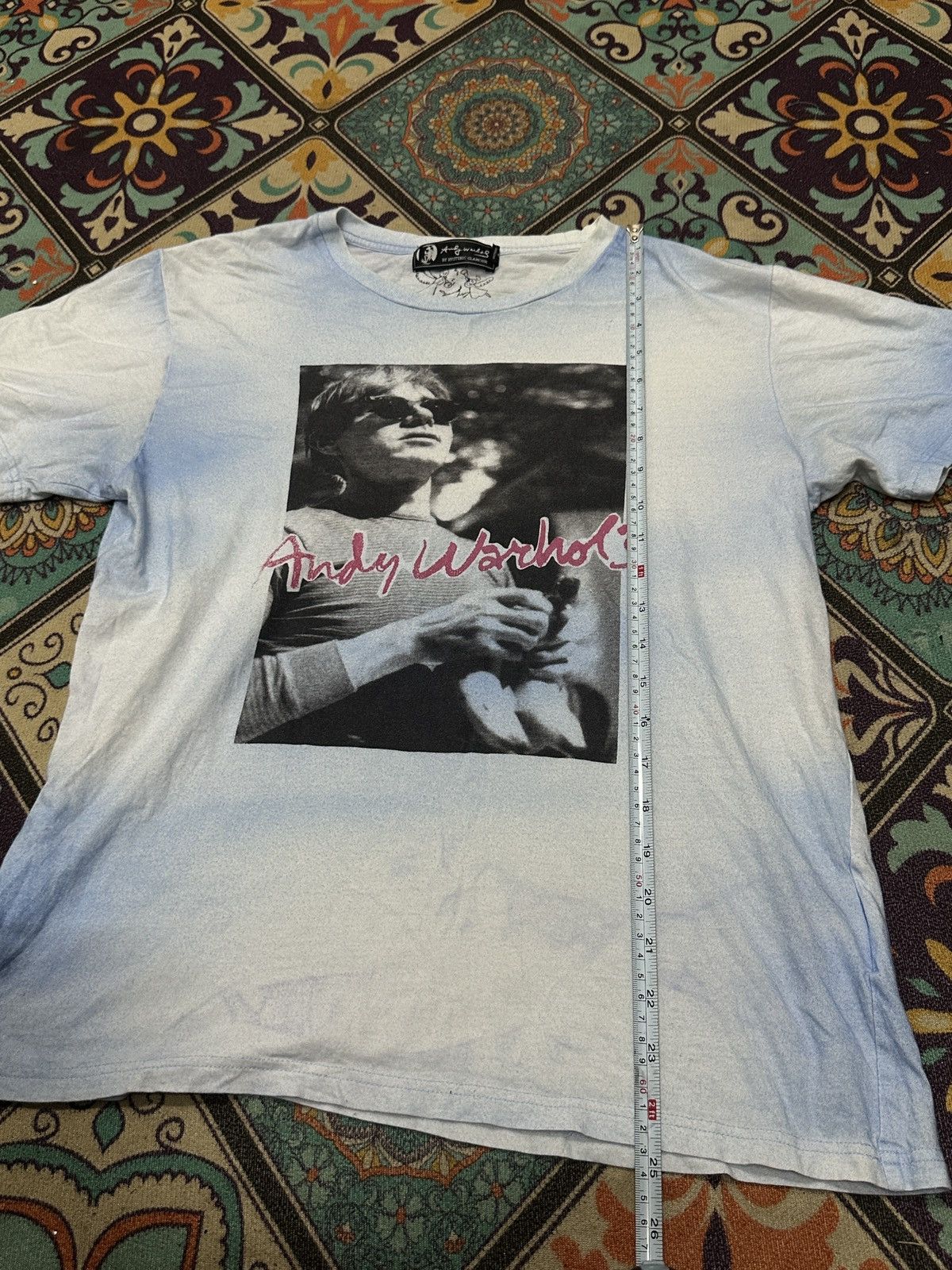 Andy Warhol × Hysteric Glamour SS2006 Hysteric Glamour X Andy Warhol Photo Tee T-Shirt Size US M / EU 48-50 / 2 - 12 Thumbnail