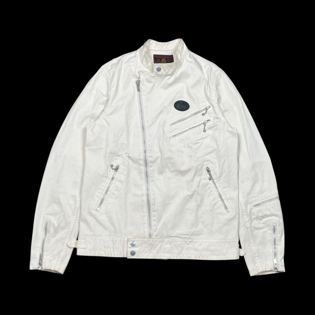 Hysteric Glamour Hysteric Glamour Asymmetric Bikers Jacket Size US M / EU 48-50 / 2 - 1 Thumbnail