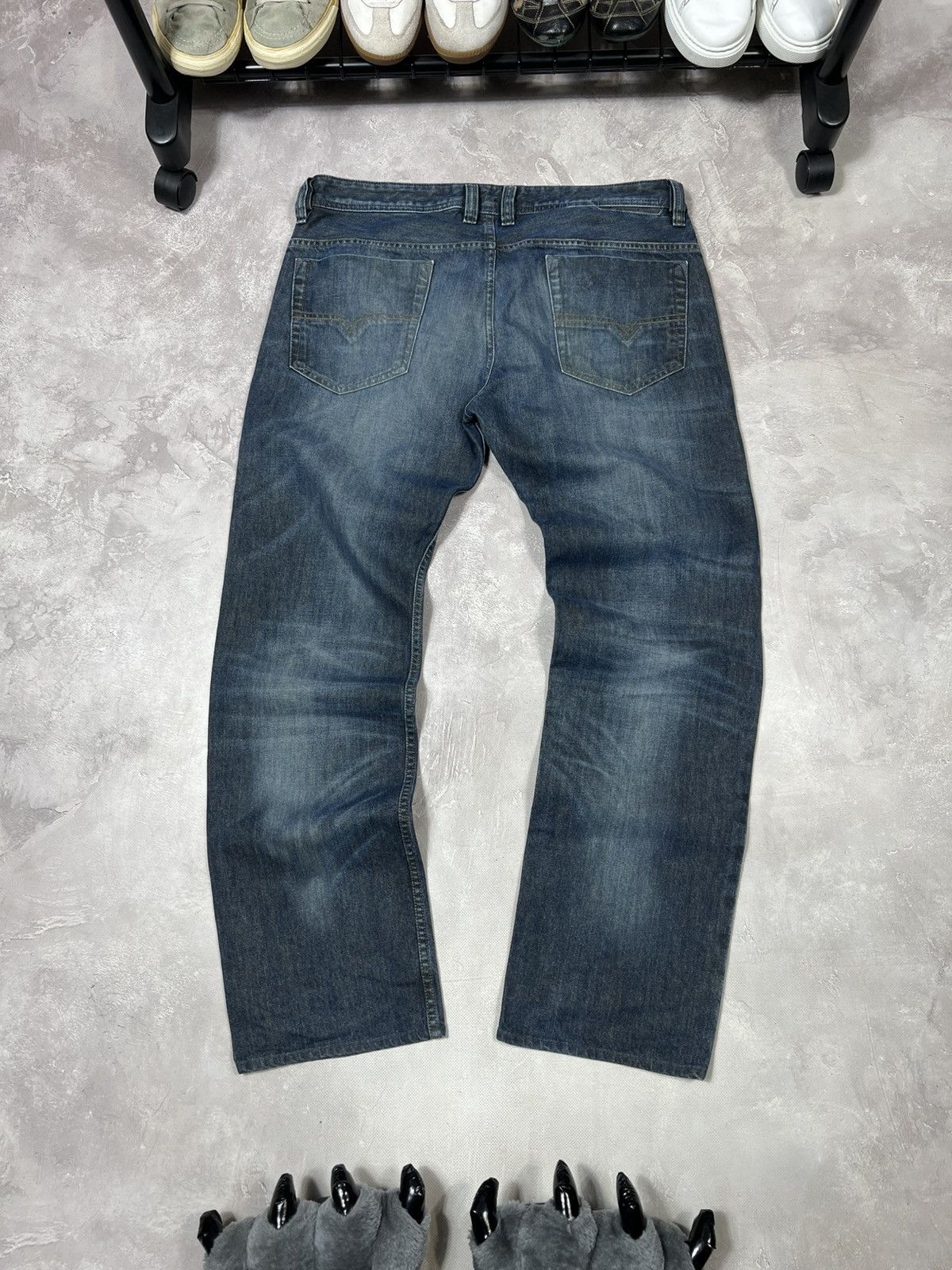 Diesel Vintage Diesel Junya Watanabe Style Baggy Jeans Size US 34 / EU 50 - 6 Thumbnail