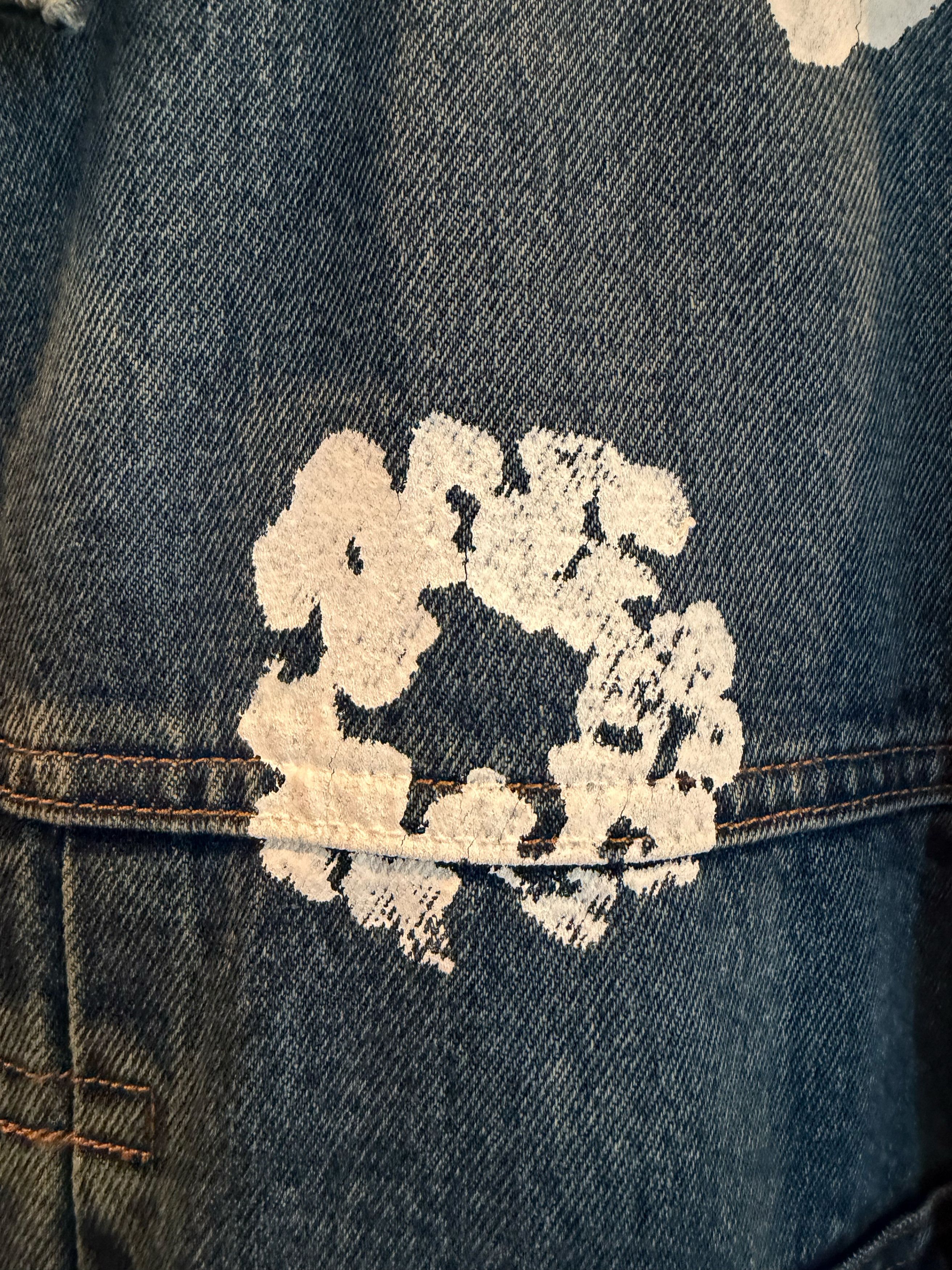 DENIM TEARS × Levi's Cotton Wreath Levi's Big E Type II Jacket Size US XL / EU 56 / 4 - 3 Thumbnail