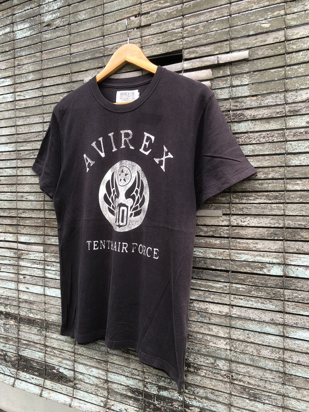 Avirex Vintage Sunfaded Avirex Tenth Air Force Big Logo Tee Size US M / EU 48-50 / 2 - 4 Thumbnail