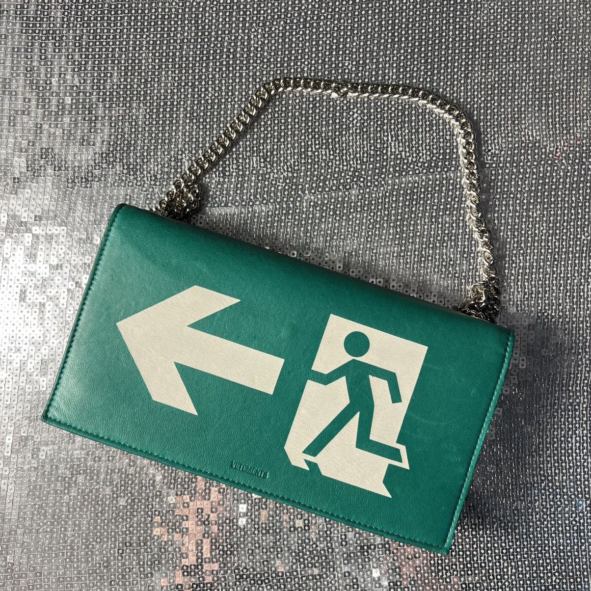 Vetements Vetements Green Exit Flap Bag Size ONE SIZE - 1 Thumbnail