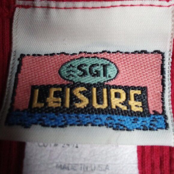 Other Vintage Sgt. Leisure Maui Fish Ribbed Tank Top Shirt Size S / US 4 / IT 40 - 4 Thumbnail