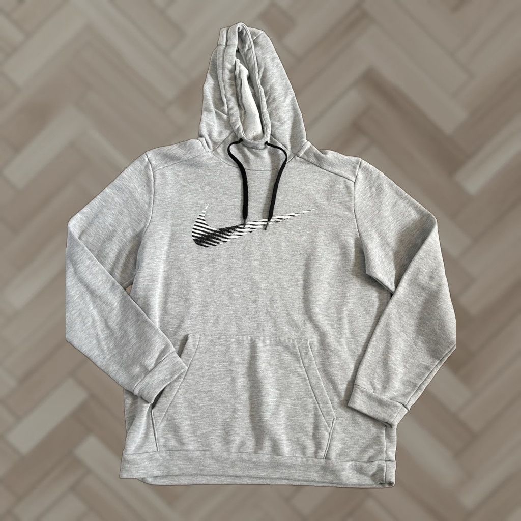 Nike Mens Nike Hoodie Gray Large Dri-Fit Pullover Pocket Standard sz L Size US L / EU 52-54 / 3 - 1 Thumbnail
