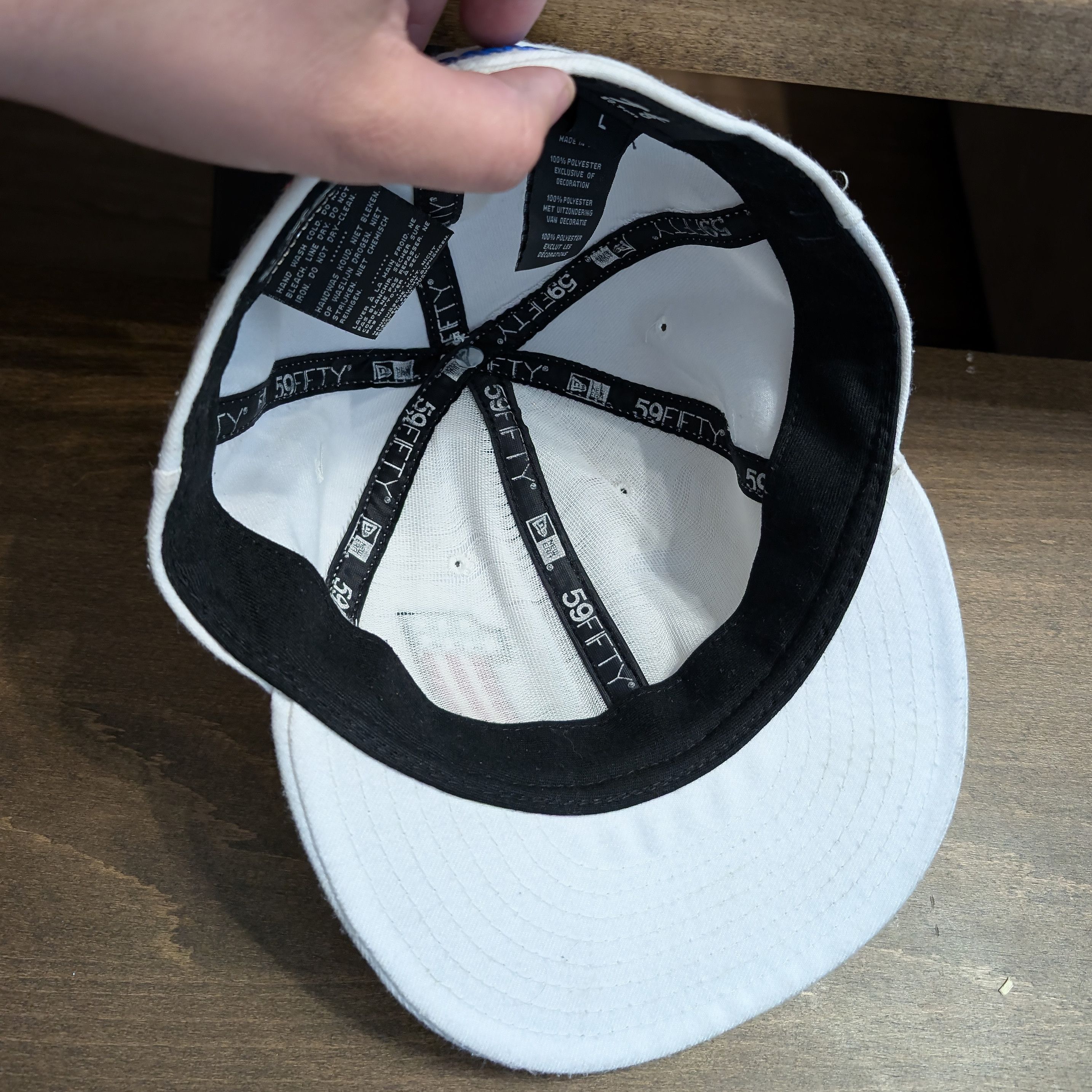 Harley Davidson New Era Harley-Davidson #1 White Fitted Cap Rare Biker Size ONE SIZE - 16 Thumbnail