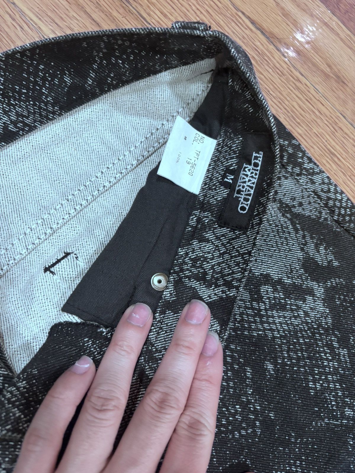 Tornado Mart Tornado mart jeans snake skin Size US 29 - 4 Thumbnail