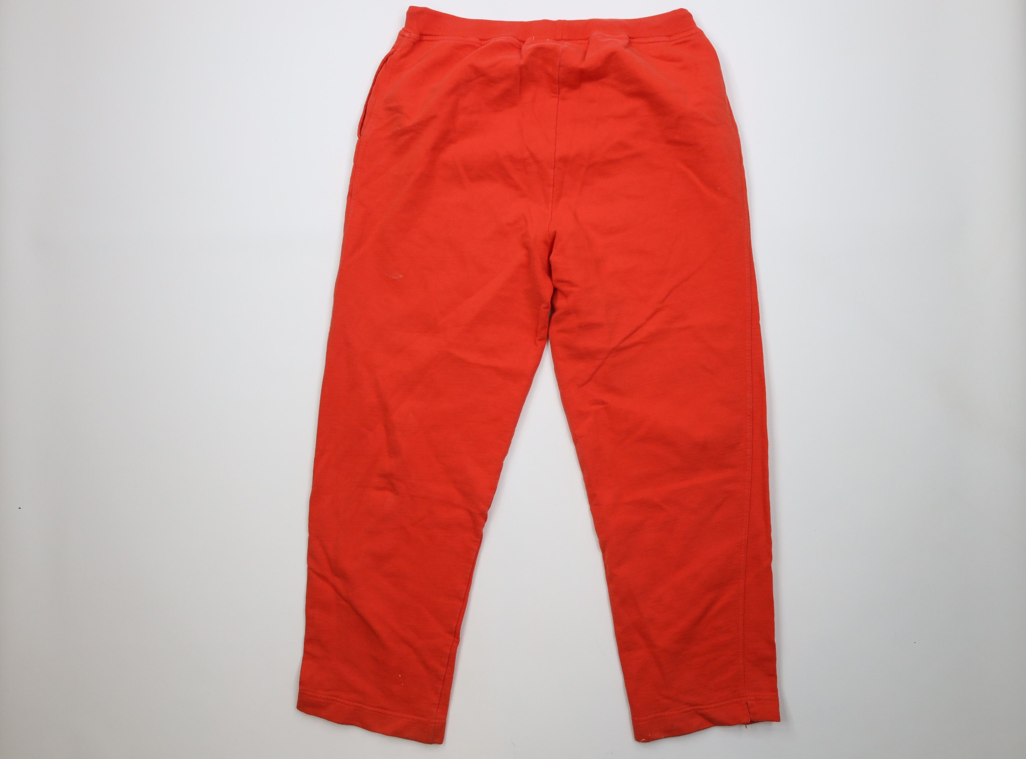 Vintage Vintage 90s Y2K Streetwear Blank Ribbed Knit Wide Leg Pants Size 32" / US 10 / IT 46 - 13 Thumbnail