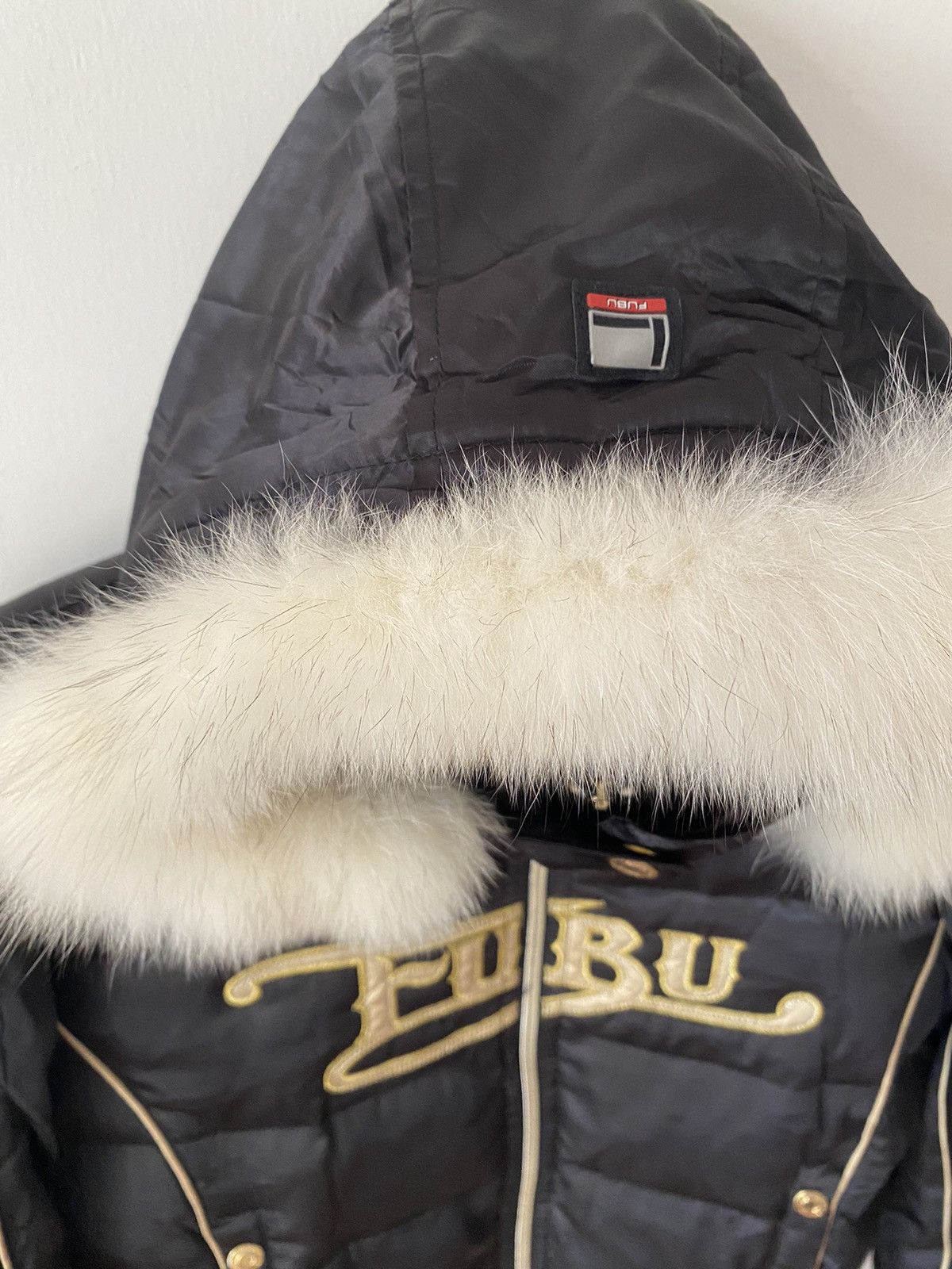 GOSTAR DE FUGA × If Six Was Nine × Le Grande Bleu (L.G.B.) Vintage Fubu Fur Winter Puffer Jacket Size US M / EU 48-50 / 2 - 8 Thumbnail