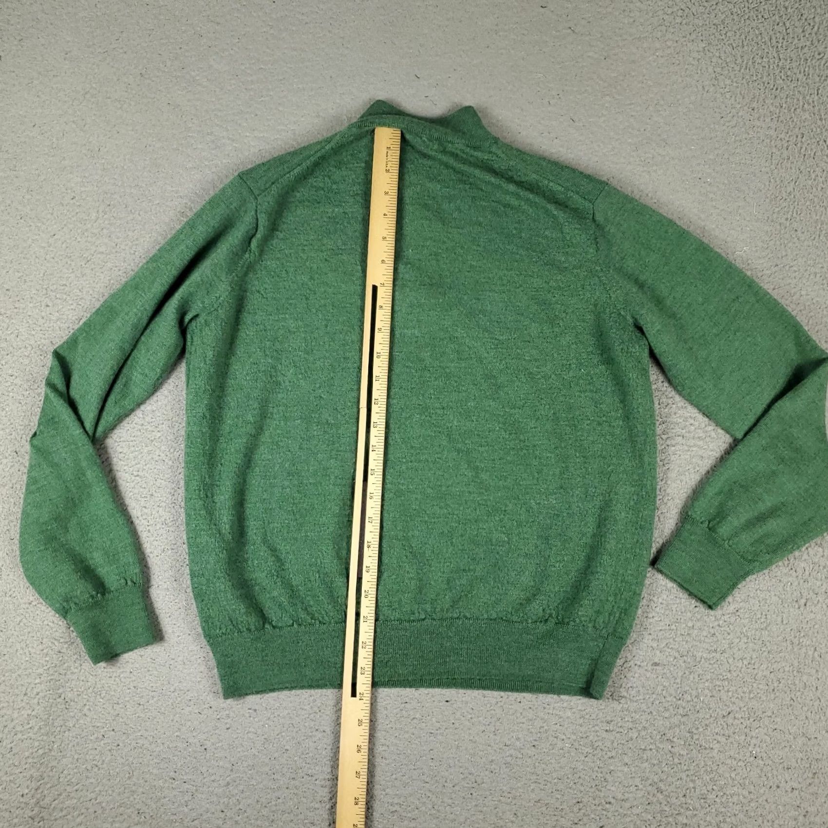 Peter Millar Peter Millar Sweater Mens M Green 1/4 Zip Merino Wool Golf Knit Pullover All Seasons Lightweight VINTAGE? Size US M / EU 48-50 / 2 - 3 Thumbnail