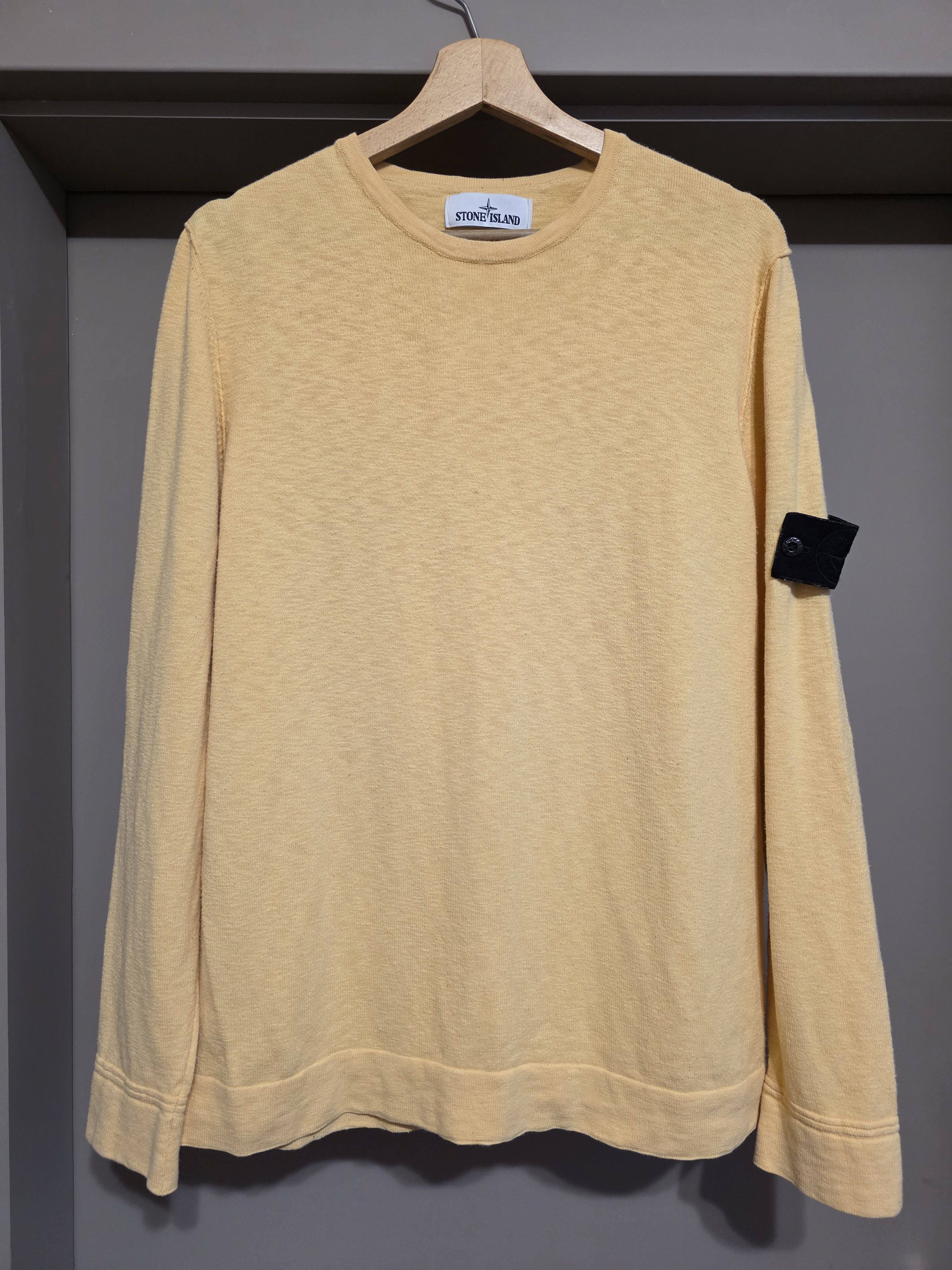 Stone Island Stone Island Crewneck Sweatshirt Compass Patch perfect condi Size US XL / EU 56 / 4 - 1 Thumbnail