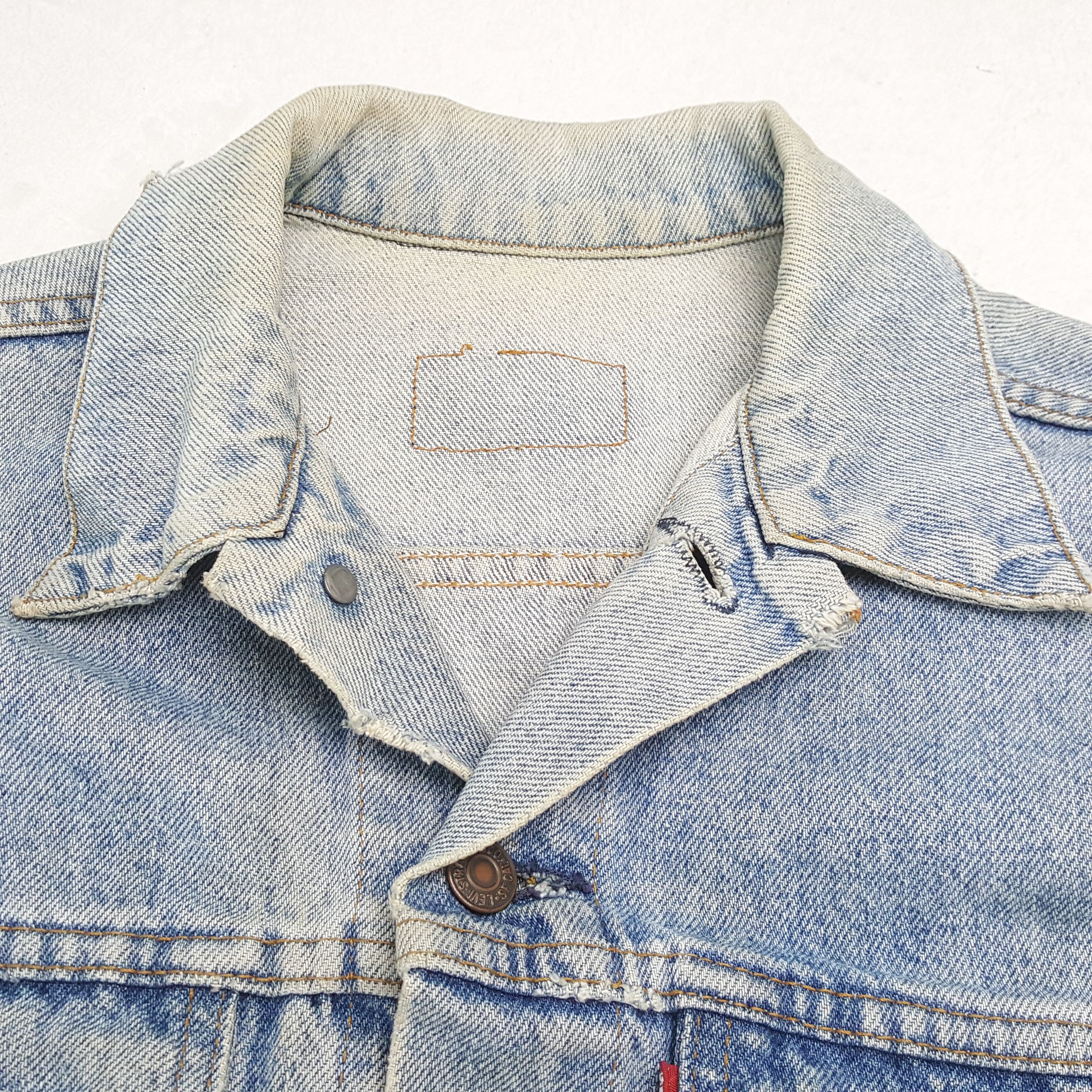 Band Tees × Levi's × Vintage Vintage LEVI'S x JAMIROQUAI Band Distressed Custom Jacket Size US S / EU 44-46 / 1 - 11 Thumbnail