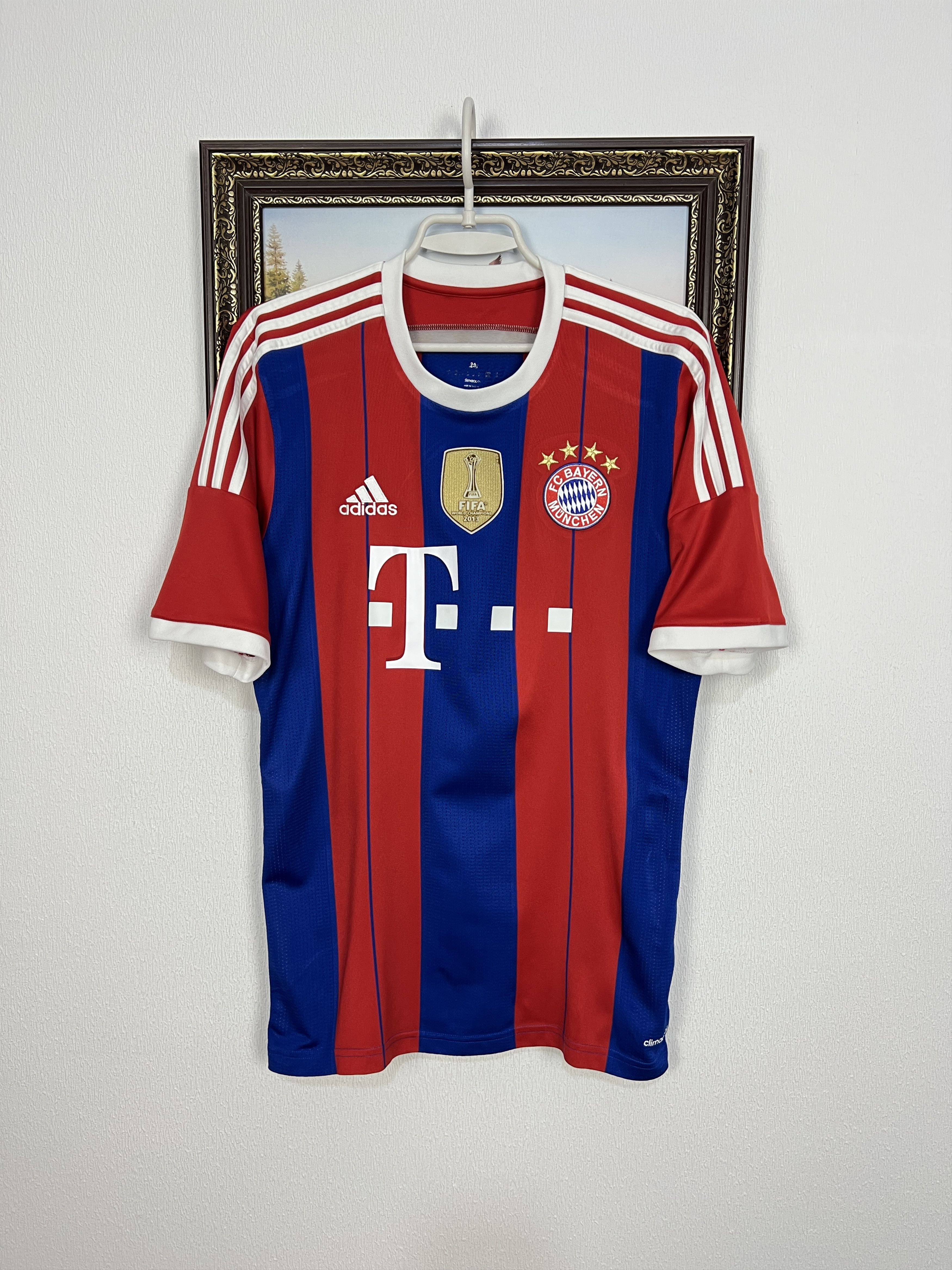 Adidas Bayern Munich Home football shirt 2014 Adidas #10 Robben Size US M / EU 48-50 / 2 - 4 Thumbnail