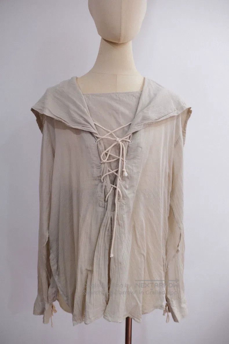 Ann Demeulemeester Ann Demeulemeester Sailor Style Shirt Size M / US 6-8 / IT 42-44 - 1 Thumbnail