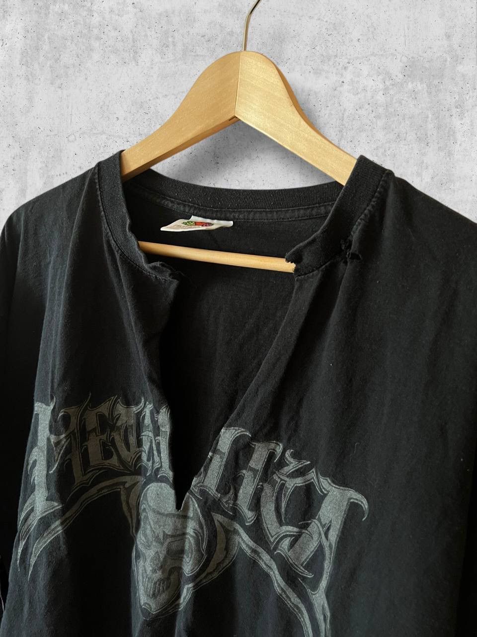 Metallica Metallica 90s Vintage ripped Distressed long sleeve band tee Size US XL / EU 56 / 4 - 5 Thumbnail