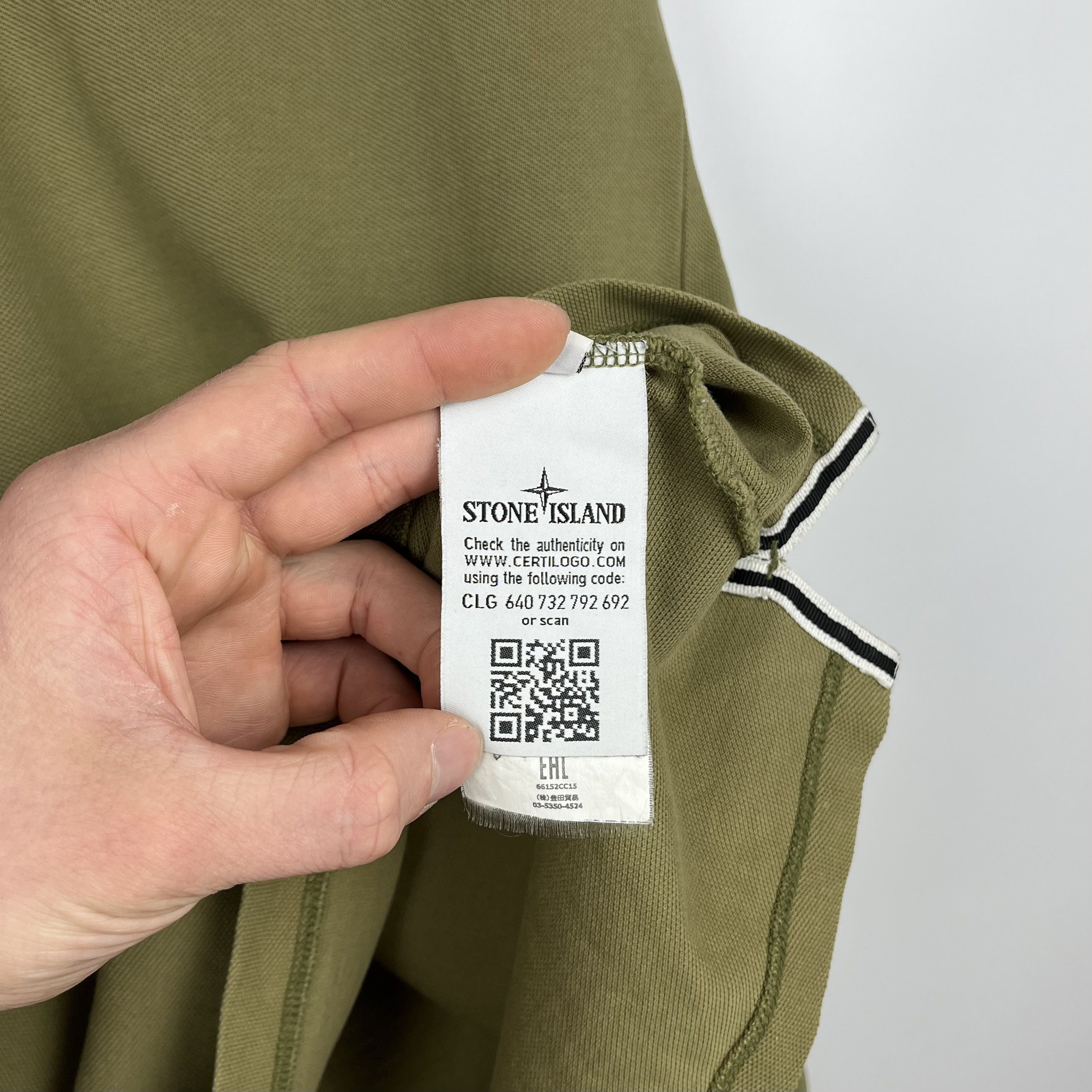 Stone Island Stone Island Patch Program Long Sleeve Polo Shirt Size US L / EU 52-54 / 3 - 9 Thumbnail