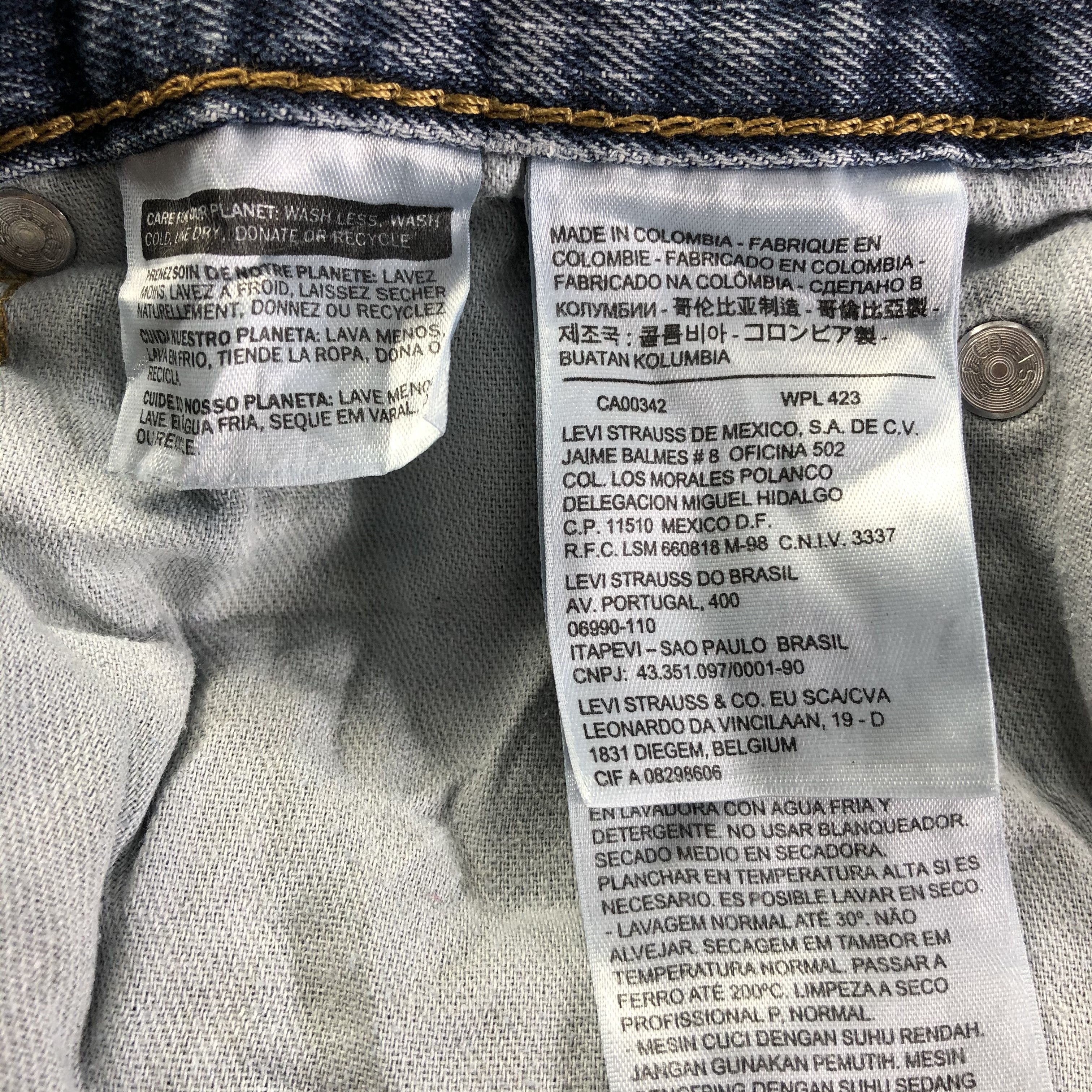 Levi's Vintage Levis 569 Jeans-J4206 Size US 37 - 10 Thumbnail