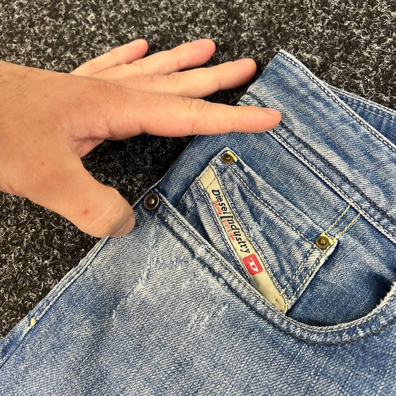 Diesel Diesel denim jeans stretch pants luxury style slim old money Size US 31 - 4 Thumbnail