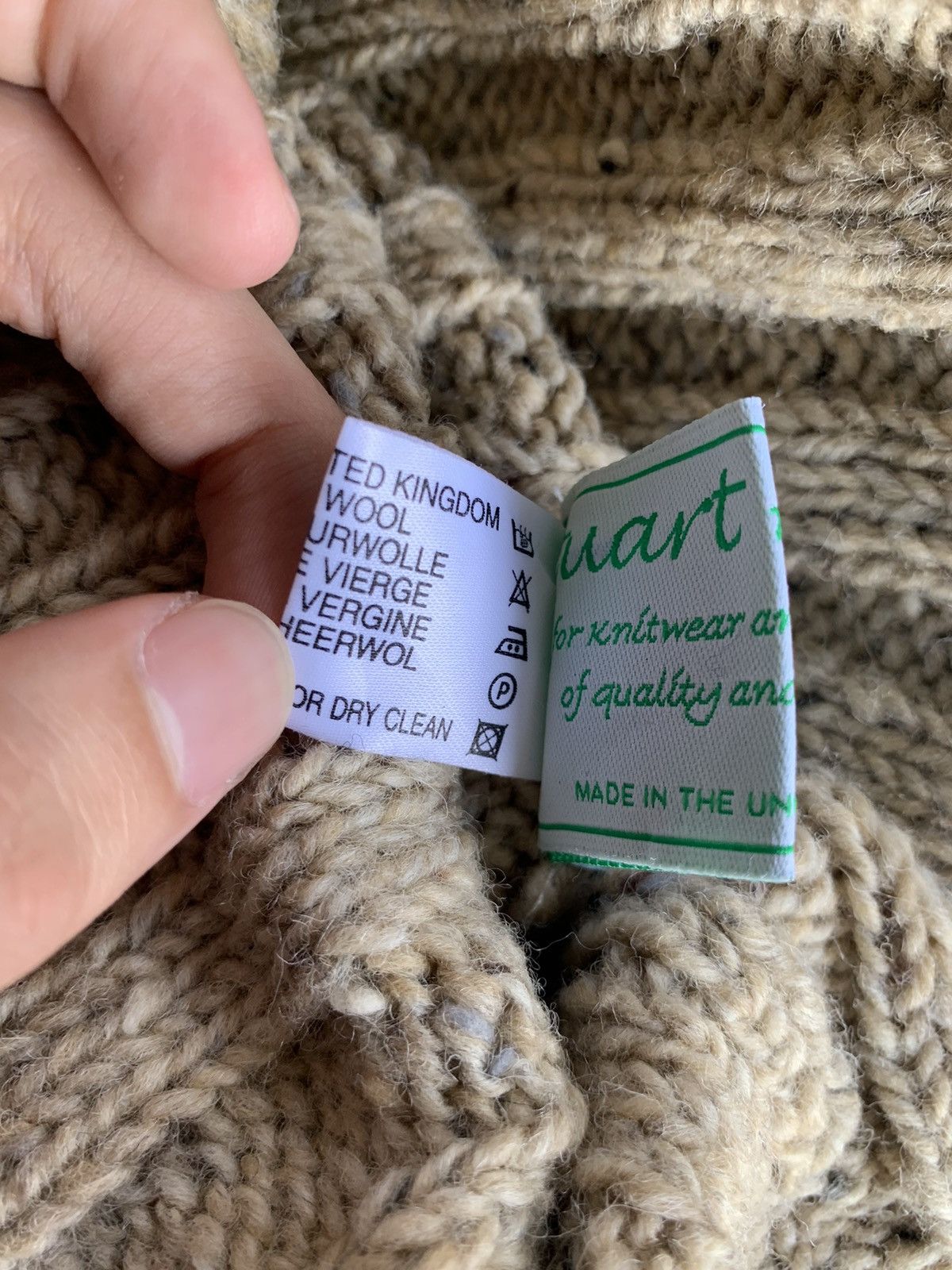 Japanese Brand × Kapital × Vintage Knit Crochet Made In United Kingdom Winter Sessions Beanie Size ONE SIZE - 10 Thumbnail