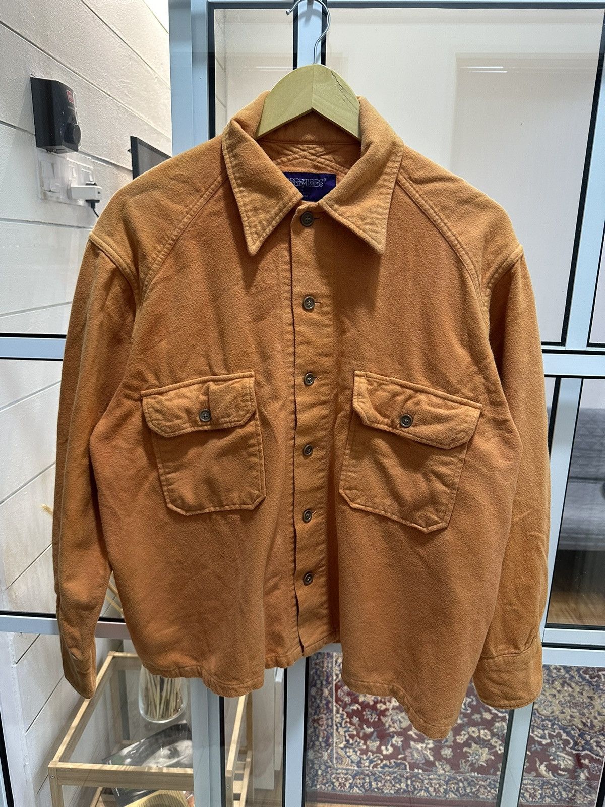 Needles Rare Nepenthes Purple Label Heavy Cotton Double Pocket L/S Size US M / EU 48-50 / 2 - 2 Thumbnail
