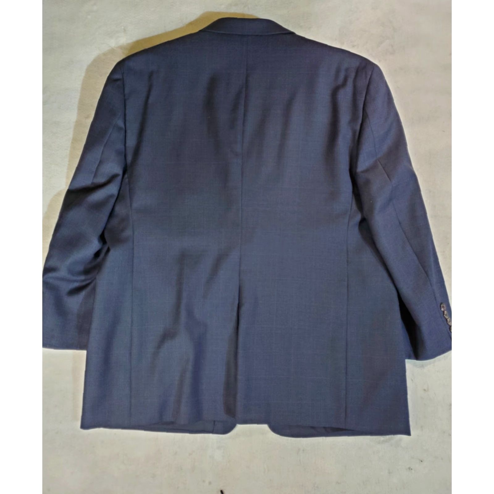 Ralph Lauren Lauren Ralph Lauren-Signature Blue 100% Wool Sport Coat Jacket Mens 46R Size US S / EU 44-46 / 1 - 6 Thumbnail