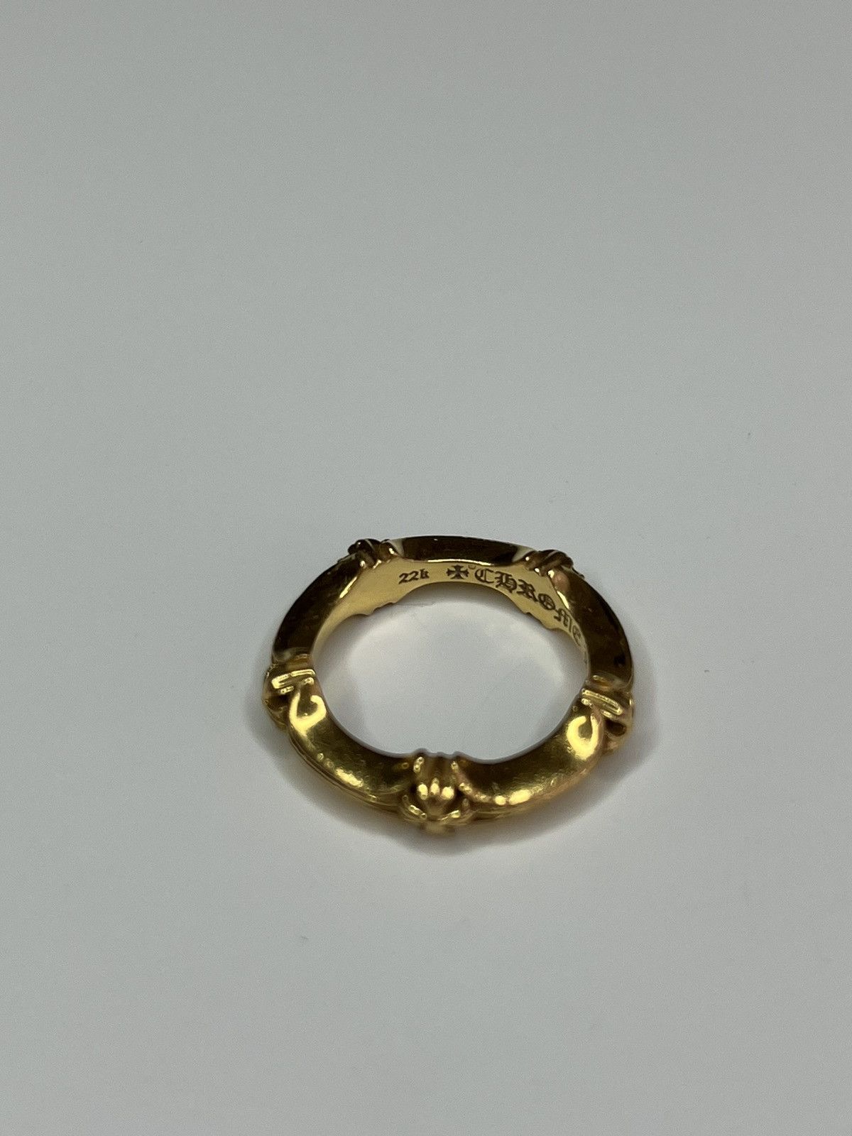 Chrome Hearts 22k Gold Chrome Hearts Ring Size ONE SIZE - 5 Thumbnail