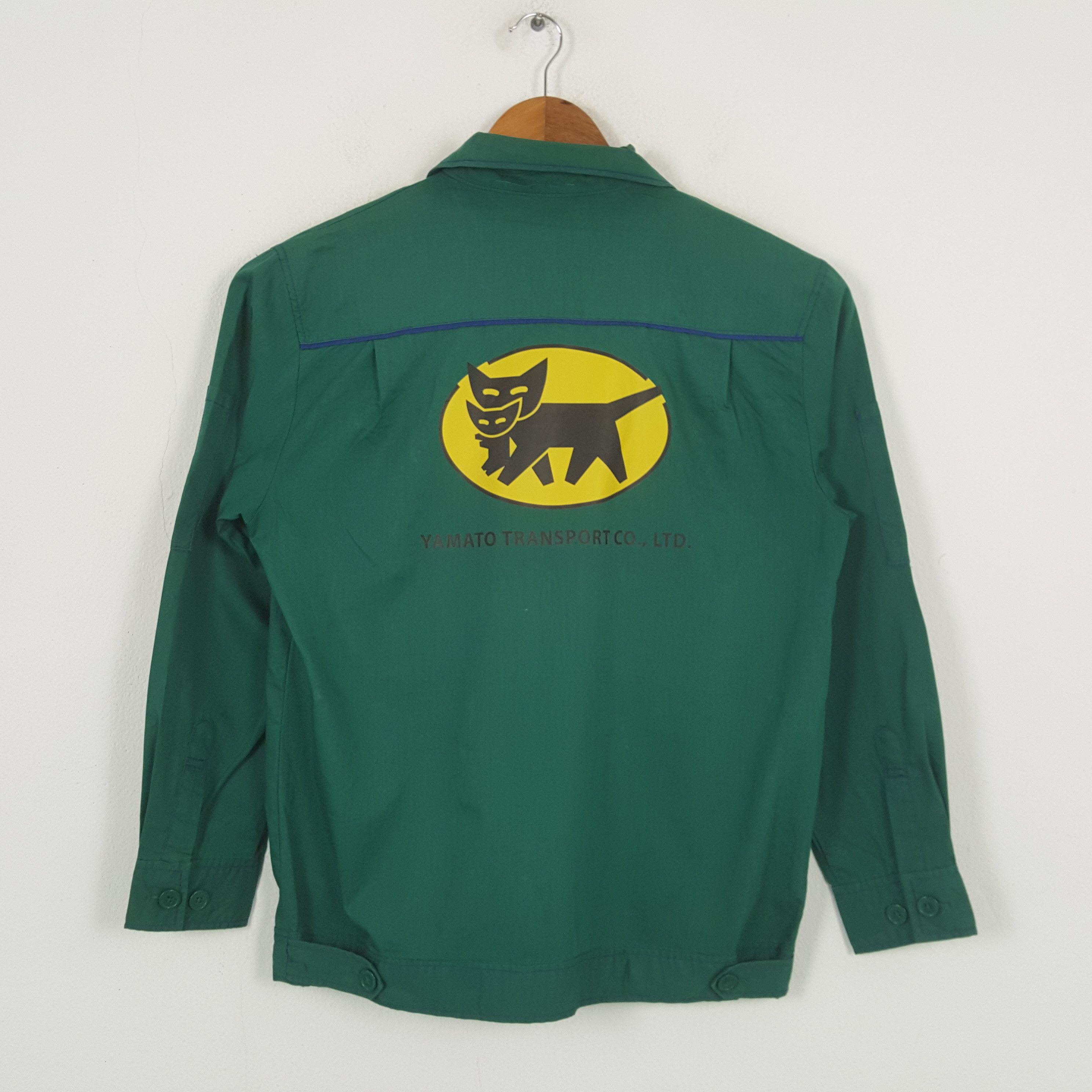 Japanese Brand × Vintage Vintage Yamato Transports Japan Brand Custom Jacket C286N26 Size US M / EU 48-50 / 2 - 1 Thumbnail