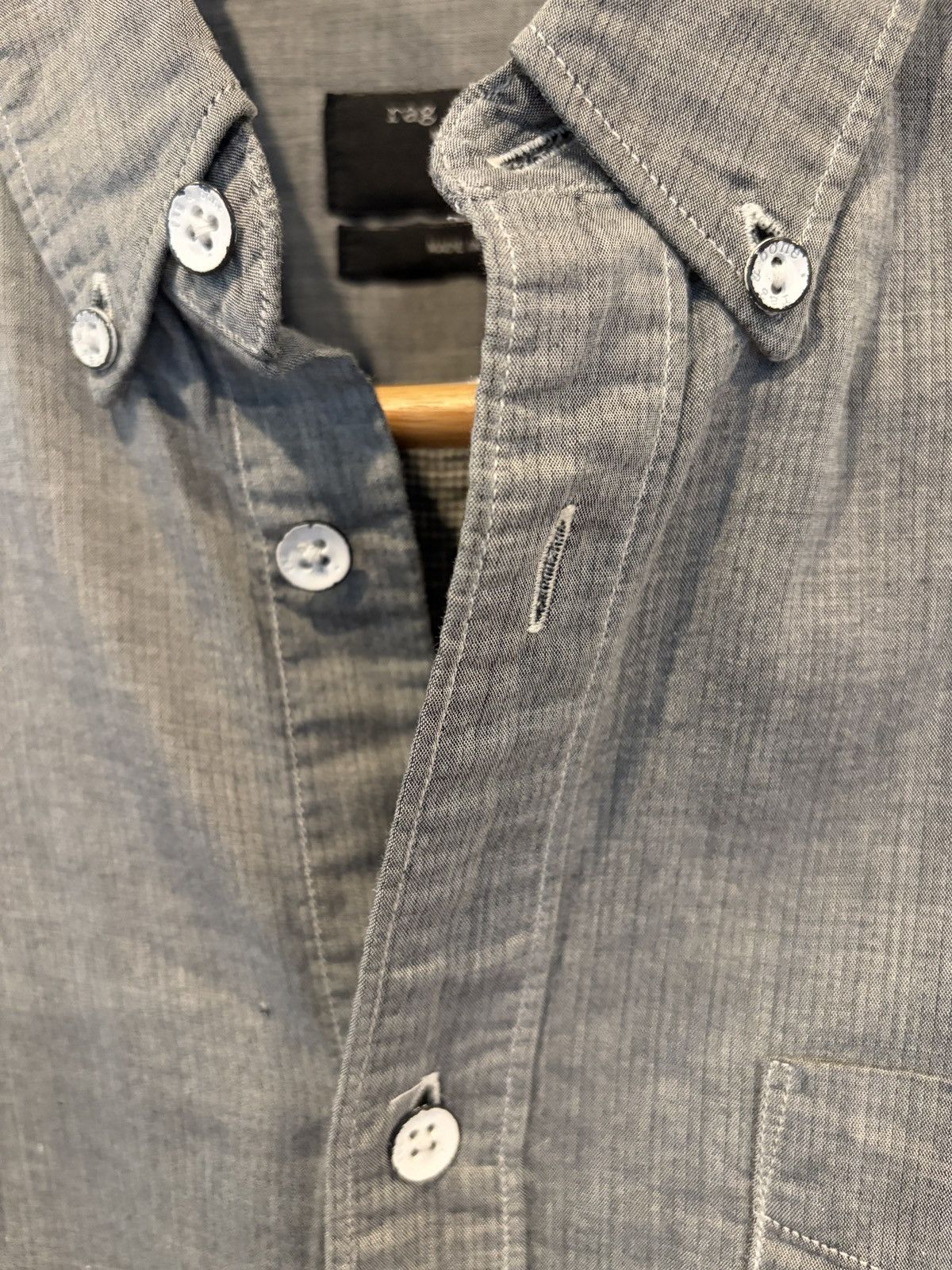Rag & Bone Rag & Bone Fit 2 Tomlin Button-down Shirt Size US M / EU 48-50 / 2 - 4 Thumbnail