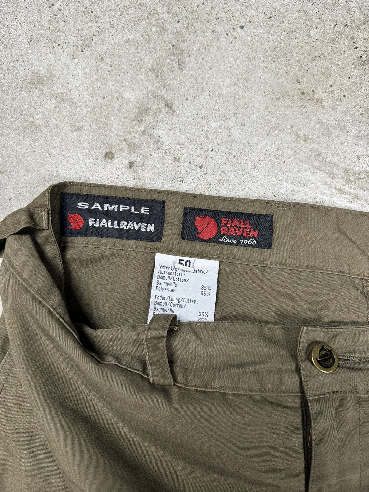 Fjallraven × Vintage ‼️ Vintage Fjallraven Sample G-1000 Cargo Pants Mulitpocket Size US 33 - 4 Thumbnail
