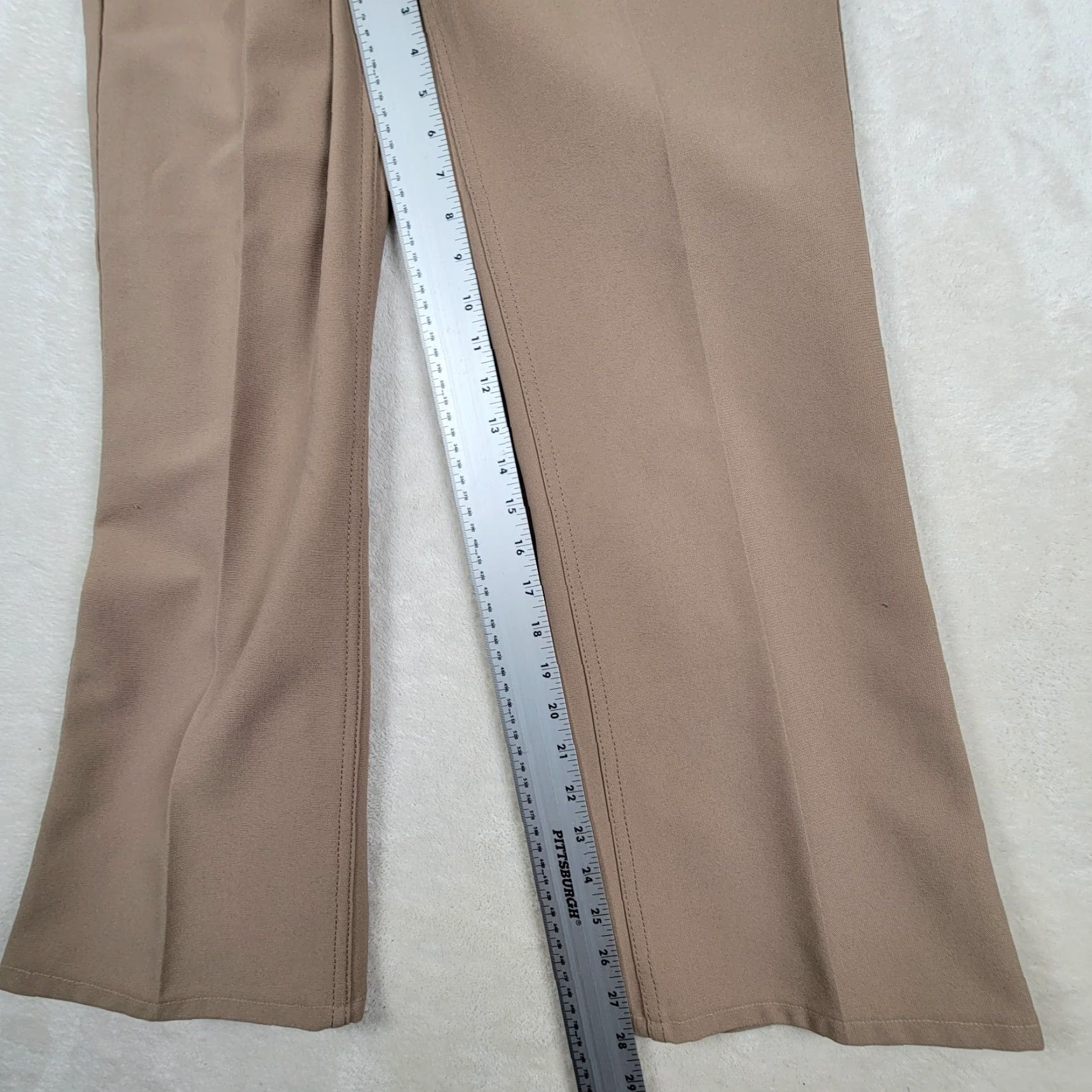 Levi's VINTAGE Levi's 517 Pants Jeans Regular Bootcut Tan Beige 30x28 Mens Cowboy Western 70s 80s Polyester Size US 30 / EU 46 - 6 Thumbnail