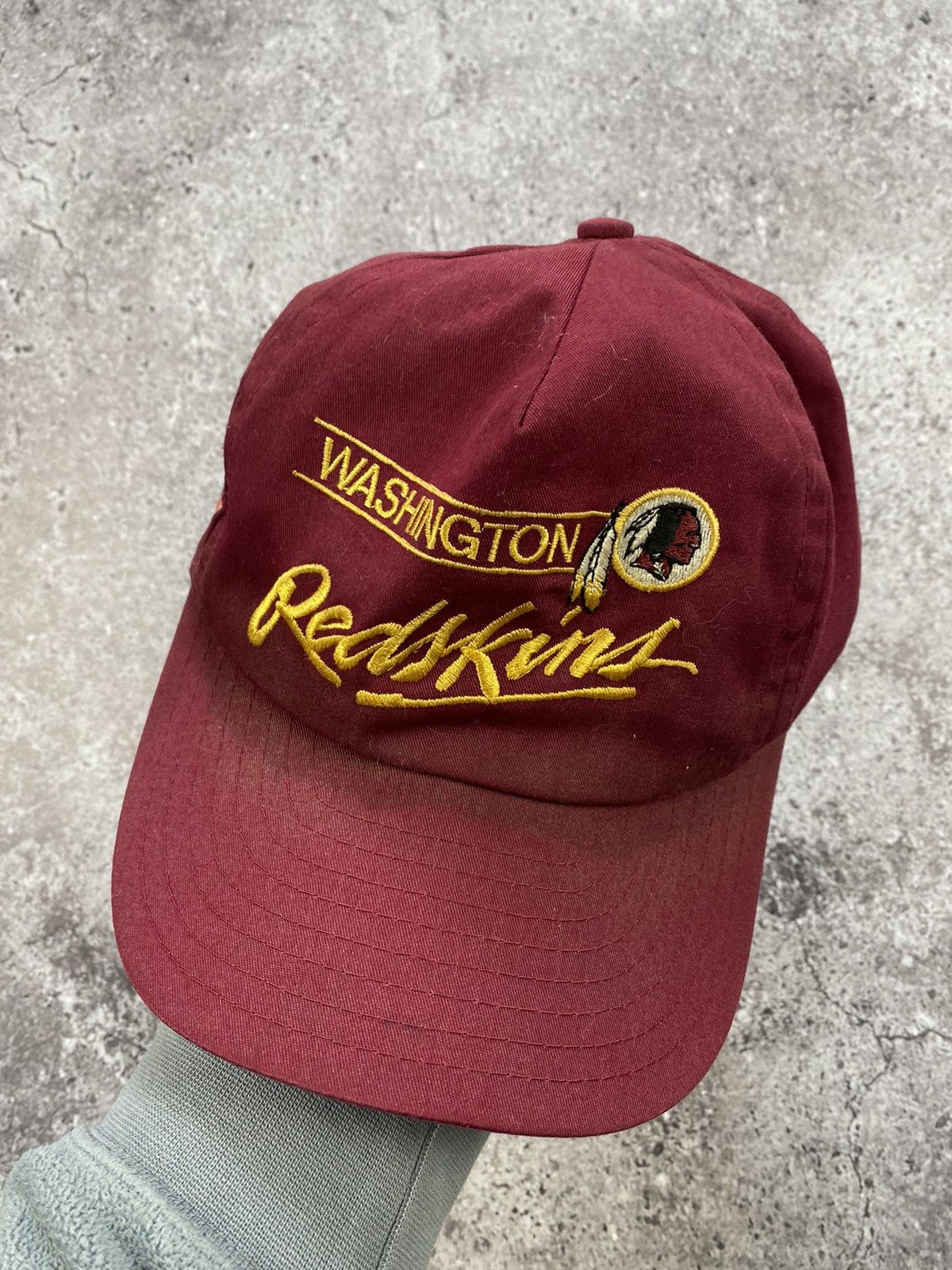 NFL × Vintage Rare Vintage 1992 NFL Washington Redskins ProOne Cap 90’s sk Size ONE SIZE - 2 Thumbnail