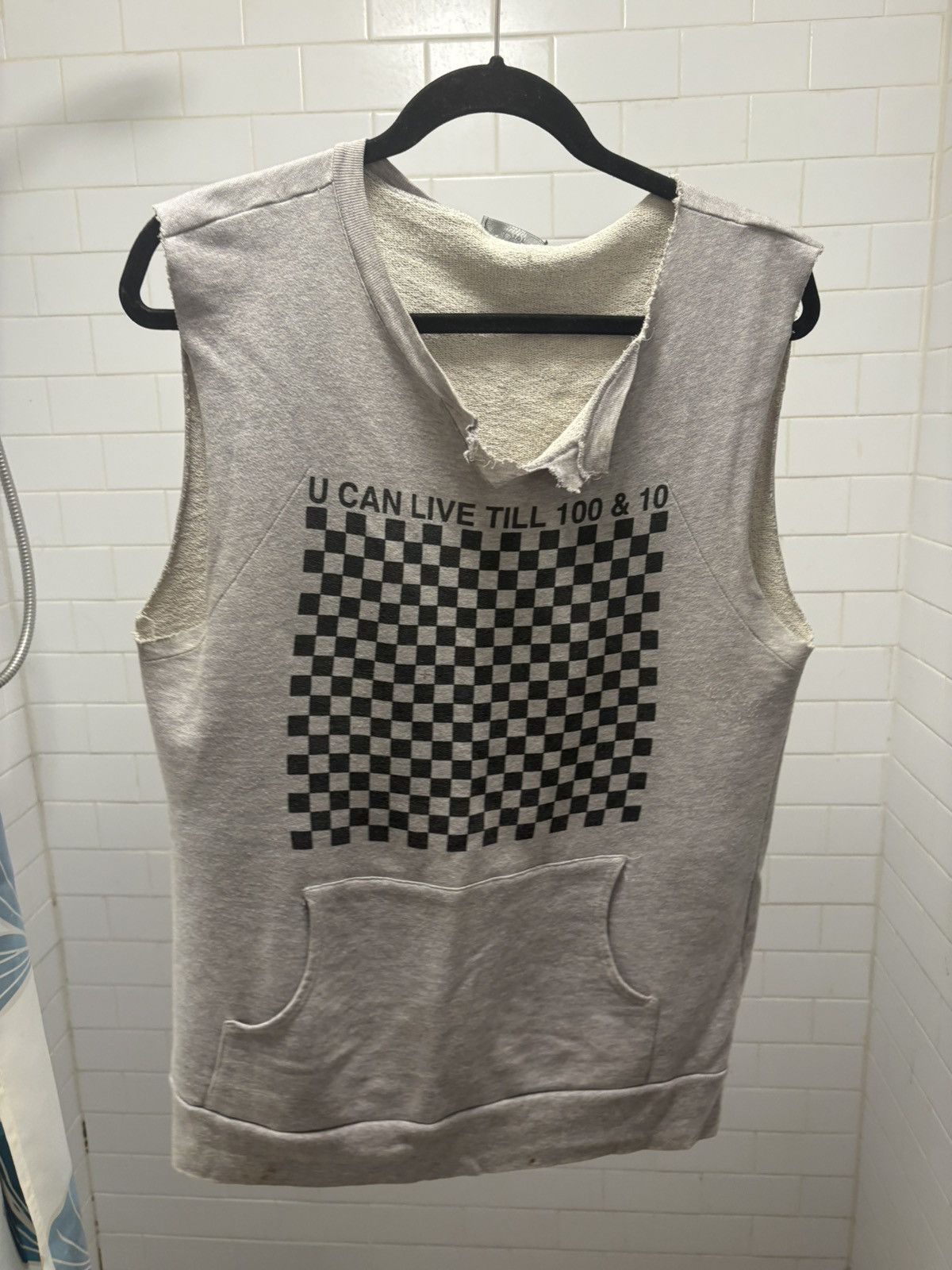 トップス SS06 \"dior homme\"union jack mesh tank Dior × Hedi Slimane Archive! Dior Homme ss06 Union Jack mesh