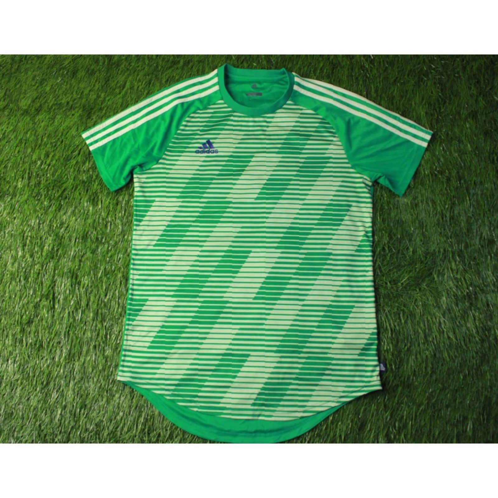 Adidas ADIDAS Tango PERFORMANCE Jersey Football Men Shirt L Green 2017 Tango Model Vintage No Size US L / EU 52-54 / 3 - 2 Thumbnail