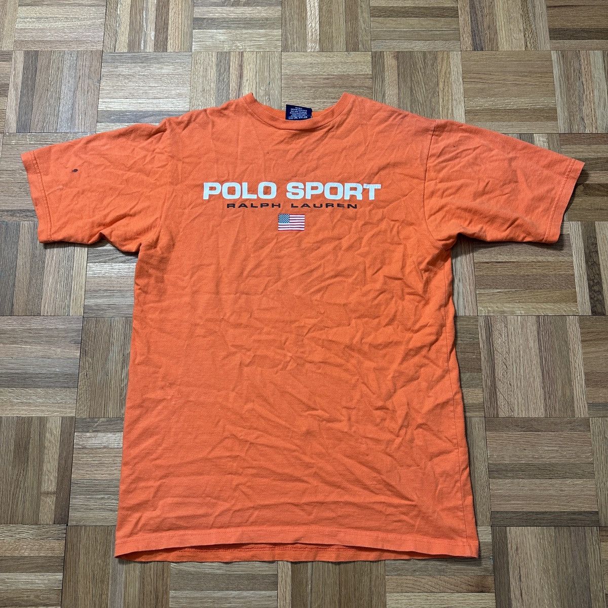Polo Ralph Lauren Vintage Polo Sport tee Size US L / EU 52-54 / 3 - 1 Thumbnail