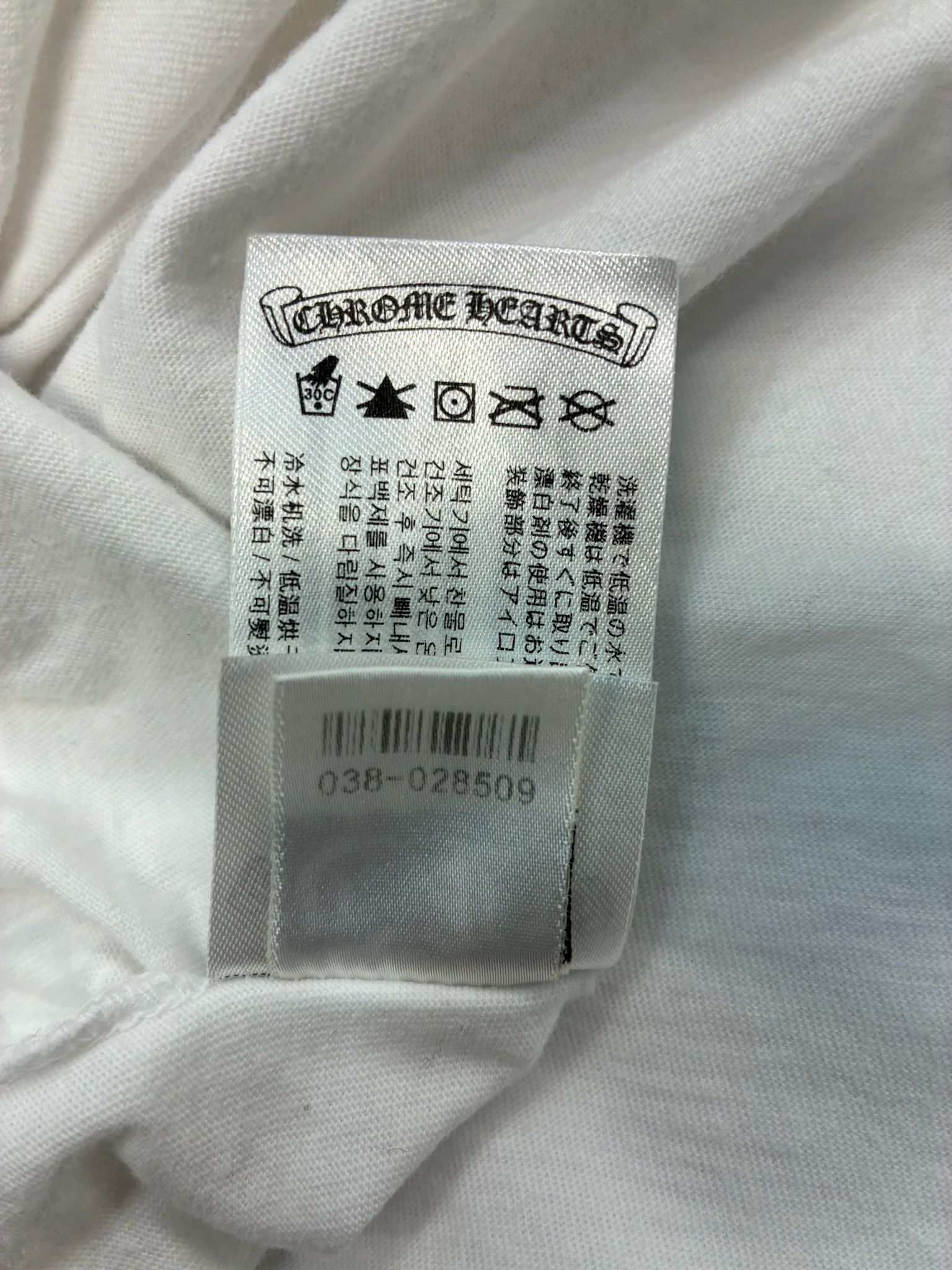 Chrome Hearts Chrome Hearts Neck Letters Logo T-Shirt Size US XL / EU 56 / 4 - 12 Thumbnail