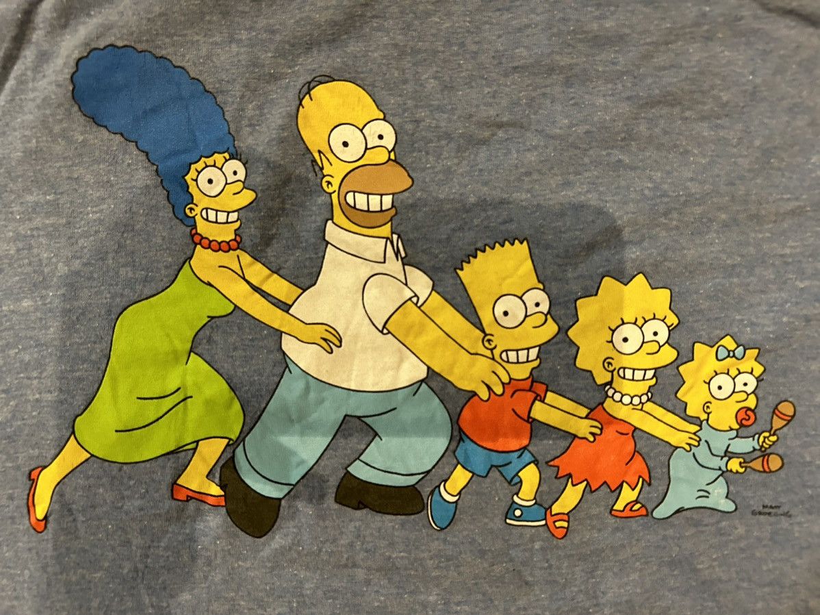 Vintage Vintage Simpsons Tshirt Size US L / EU 52-54 / 3 - 3 Thumbnail