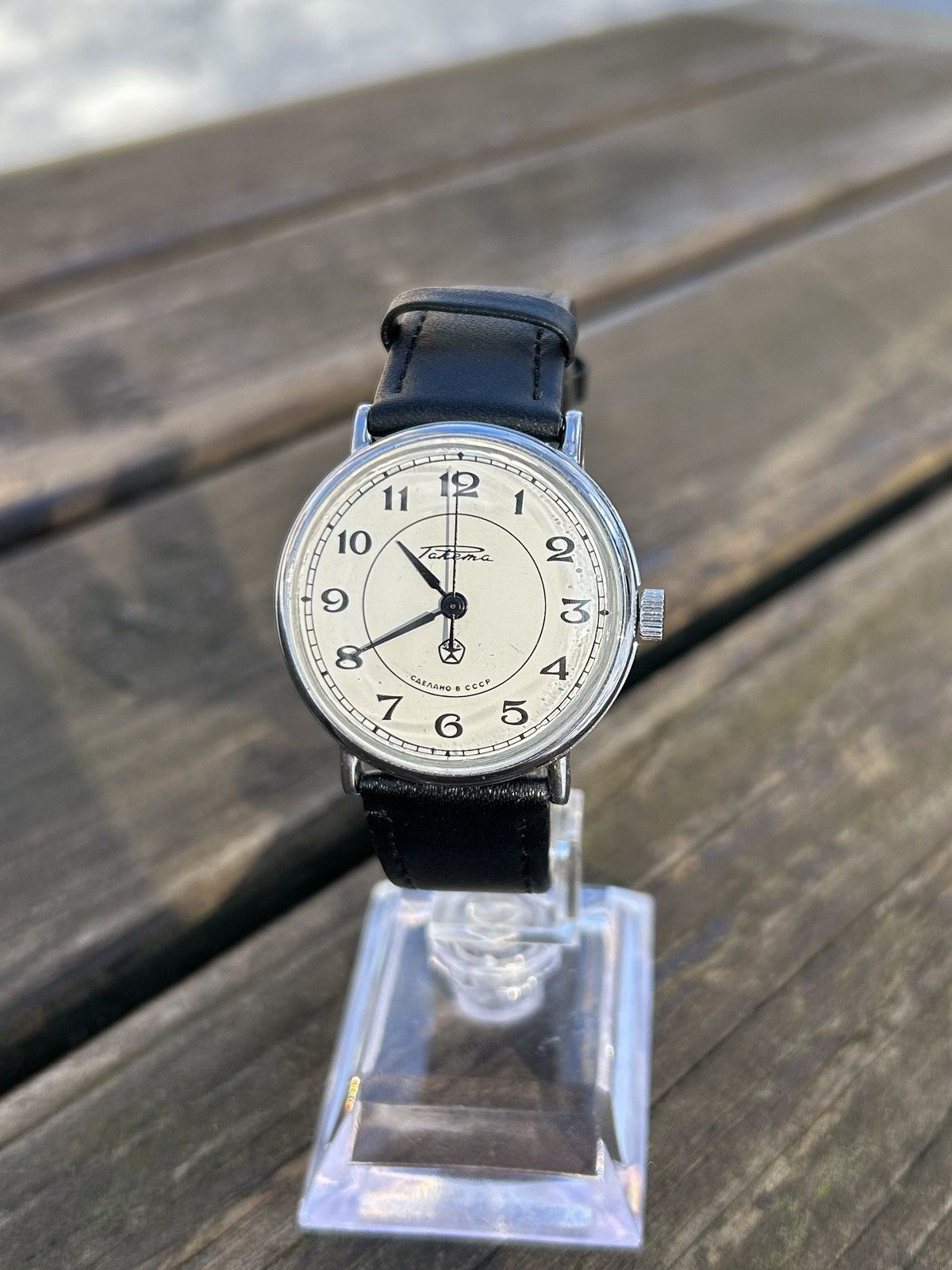 Vintage Vintage Watch Soviet USSR Mechanical Raketa Hand Winding Size ONE SIZE - 4 Thumbnail