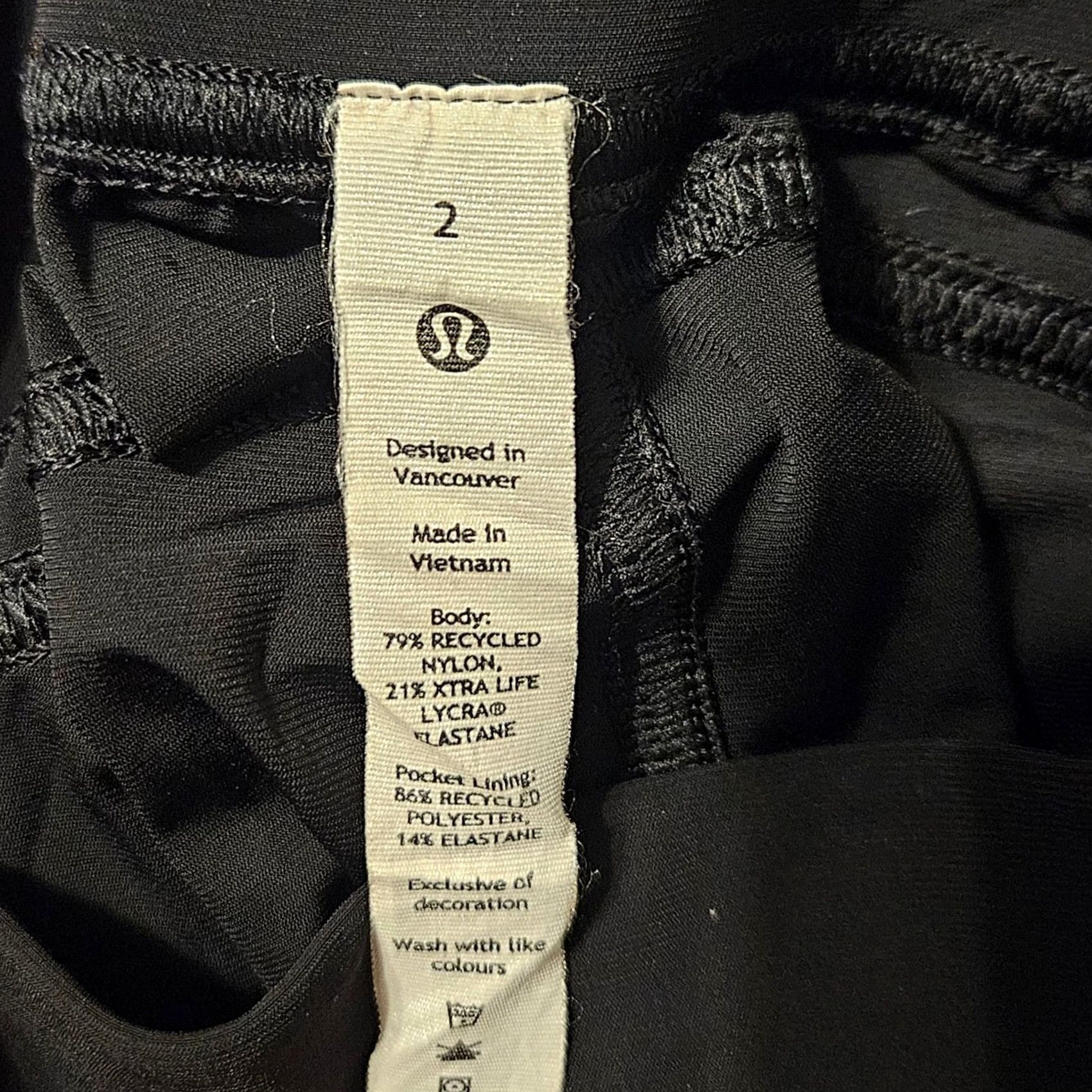 Lululemon Lululemon Adapted State Jogger Womens 2 Black High Rise Full Length Pants W5CVMS Size 26" / US 2 / IT 38 - 3 Thumbnail