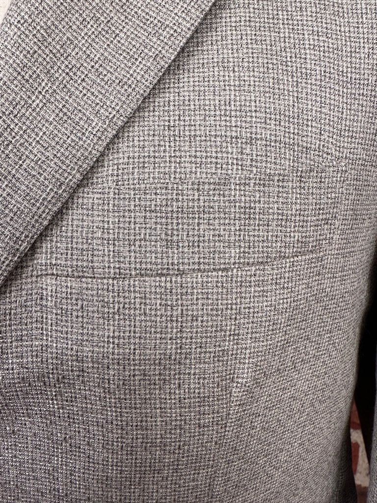 Kiton KITON JACKET BLAZER CASHMERE/SILK GREY SUMMER SHORT JACKET Size 36S - 2 Thumbnail