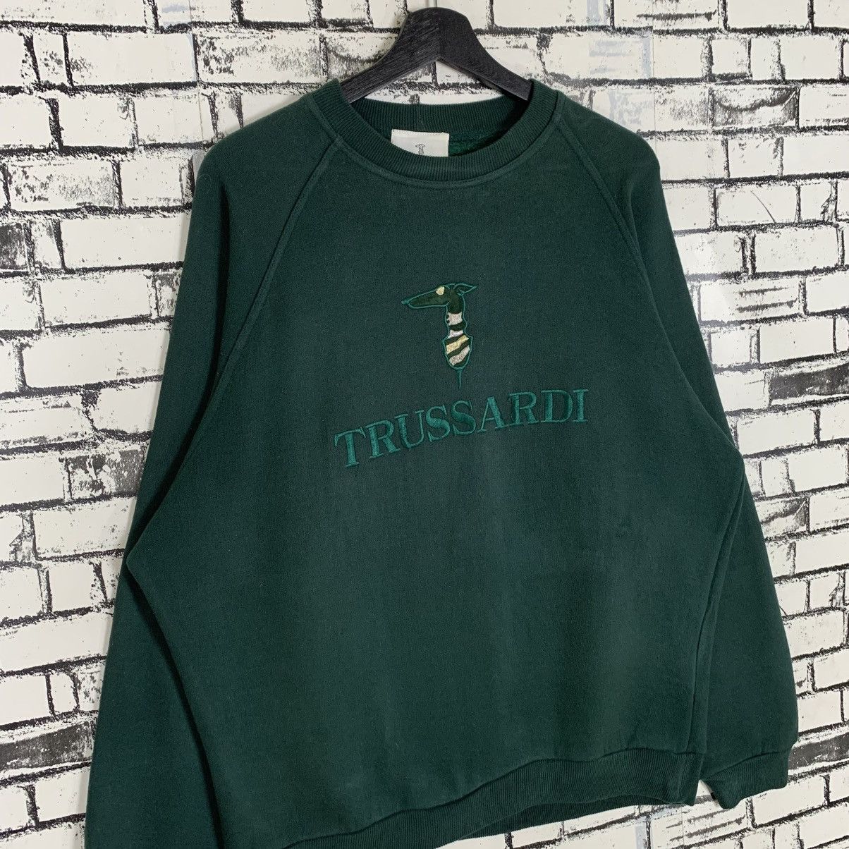 Designer × Trussardi × Vintage Vintage Trussardi Sweatshirt Large Saiz Size US L / EU 52-54 / 3 - 4 Thumbnail