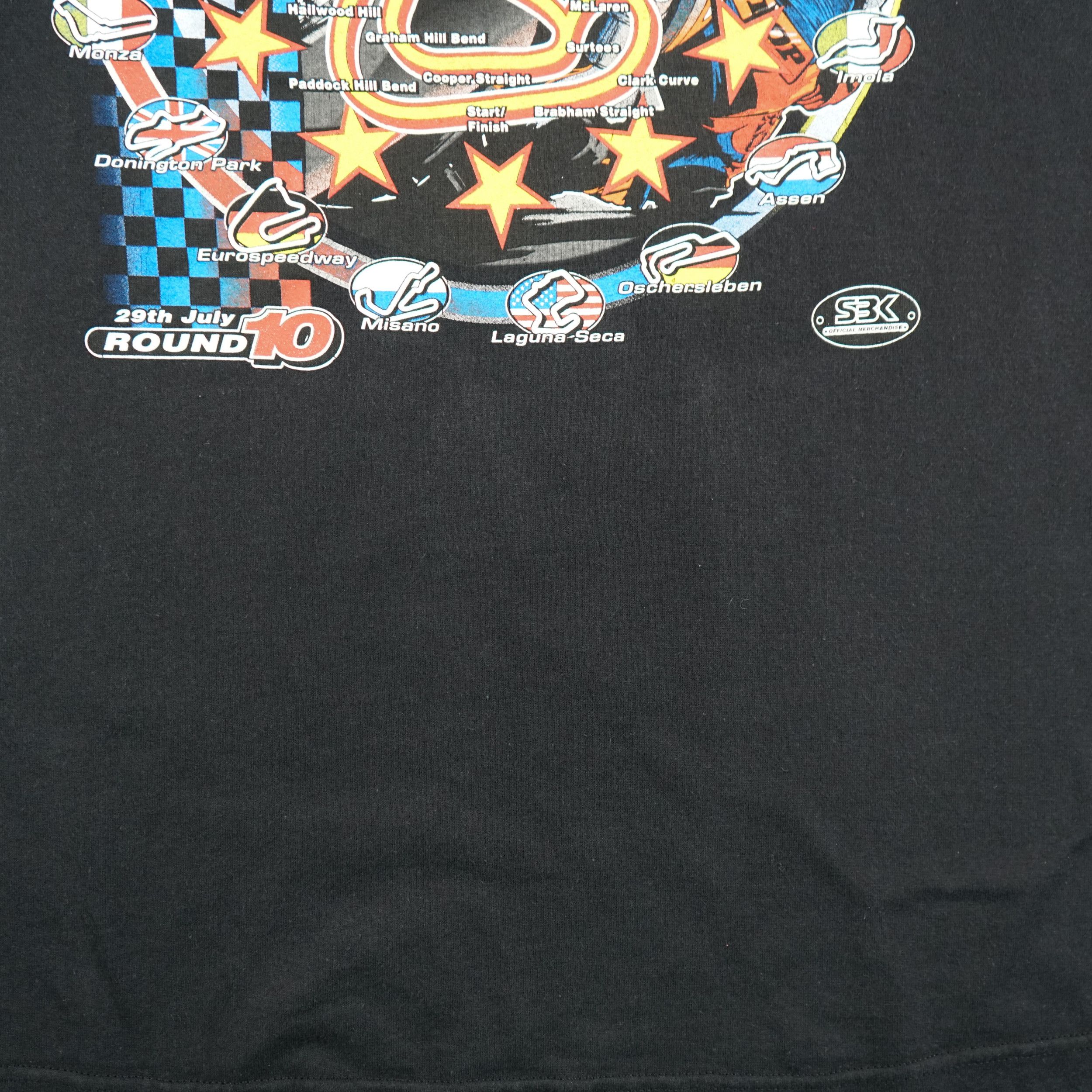 Vintage Vintage SBK Brands Hatch Round 10 2001 Size US XL / EU 56 / 4 - 8 Thumbnail