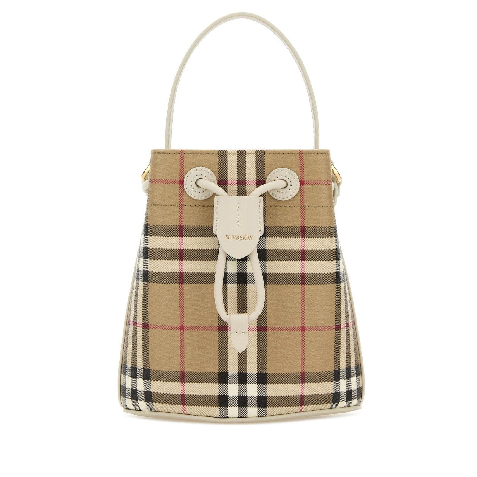 Burberry BURBERRY Beige Bucket Bag New & Authentic Size ONE SIZE - 1 Thumbnail
