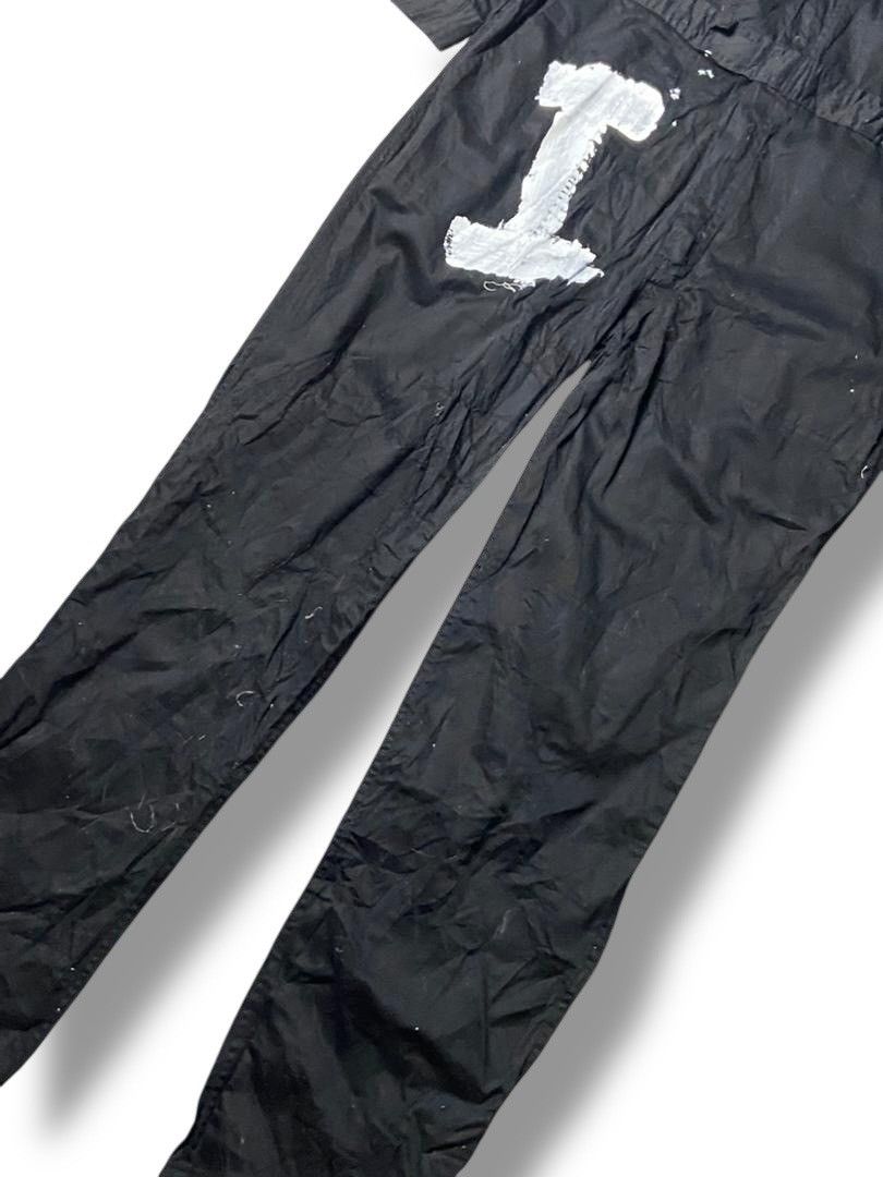 Japanese Brand Japanese Brand Alphabet Printed Workwear Coveralls (152) Size US 33 - 3 Thumbnail