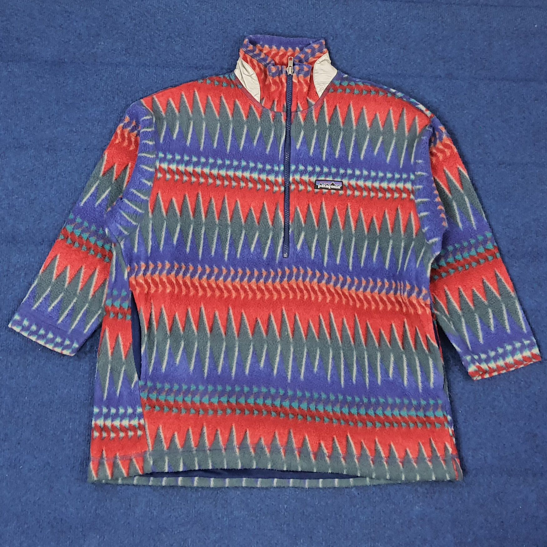 Patagonia Vintage Patagonia Outdoor Half Zipper Sweatshirt C260N24 Size US S / EU 44-46 / 1 - 1 Thumbnail