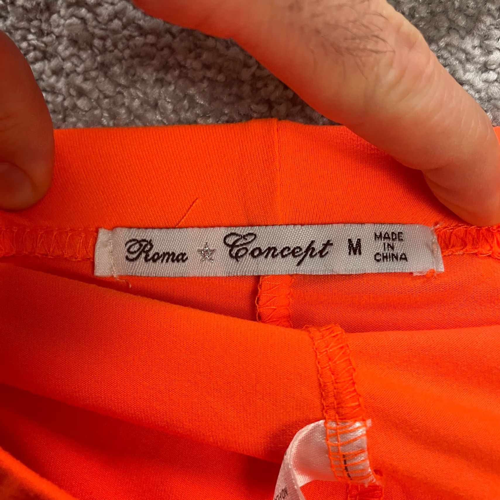 Vintage Rosee Roma Concept Active Shorts Women Medium Orange Yoga Bike Side Ties 26x3.5 Size 32" / US 10 / IT 46 - 4 Thumbnail