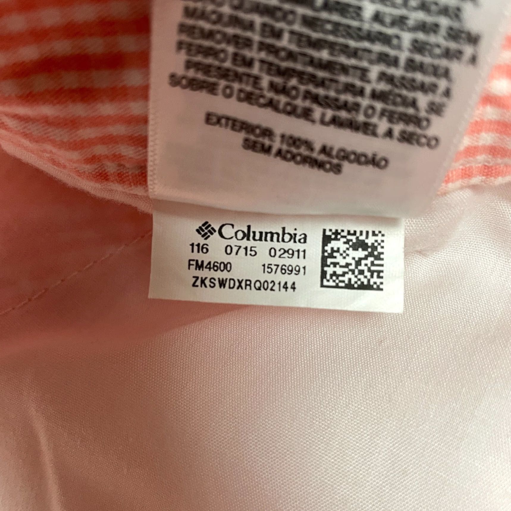 Vintage Columbia Shorts Mens 36x9 Chino Orange White Checkered Cotton PFG Super Bonehead Size US 36 / EU 52 - 6 Thumbnail